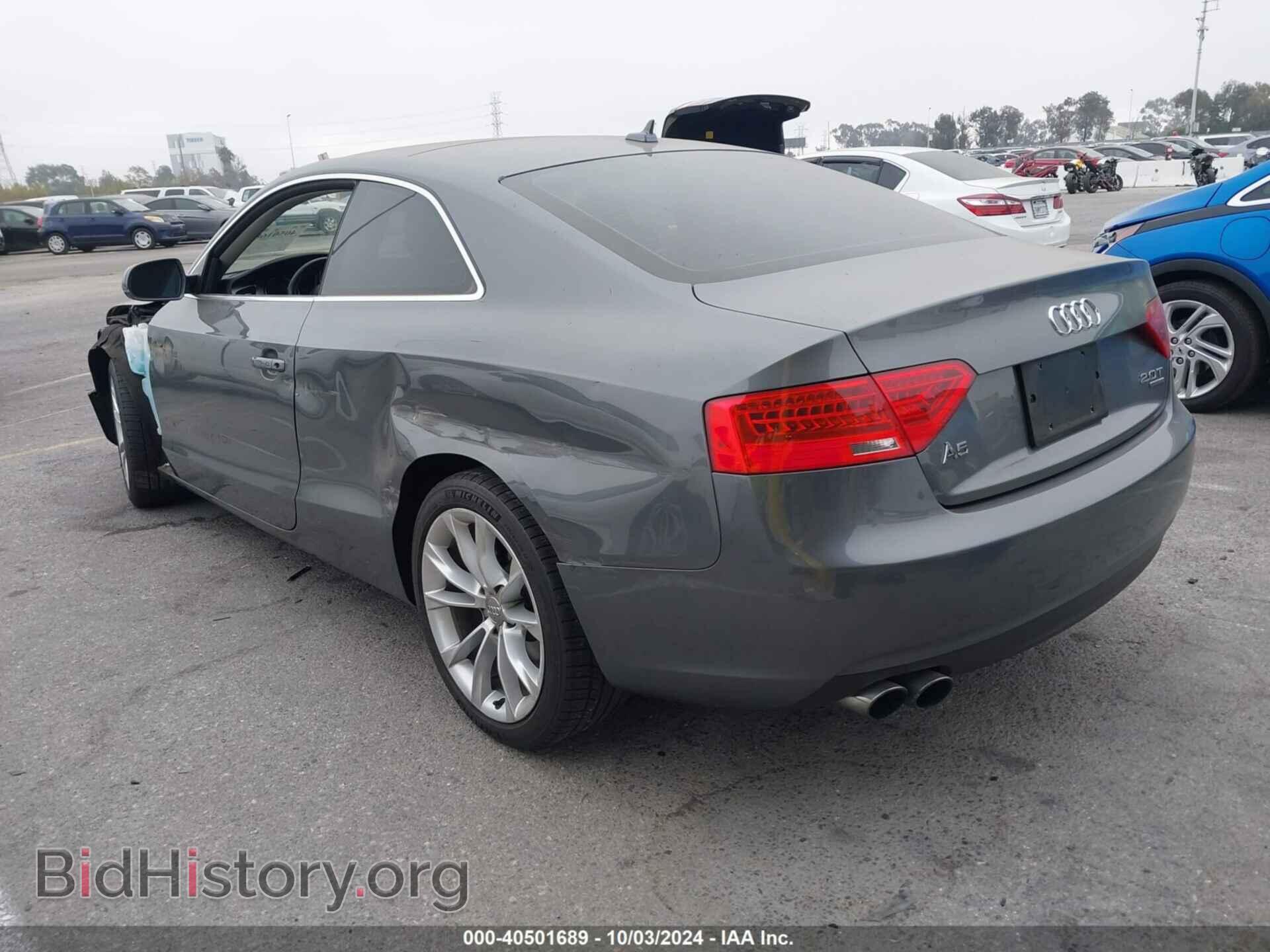 2014 AUDI A5 - VIN: WAUCFAFR1EA055370 - Фото 3
