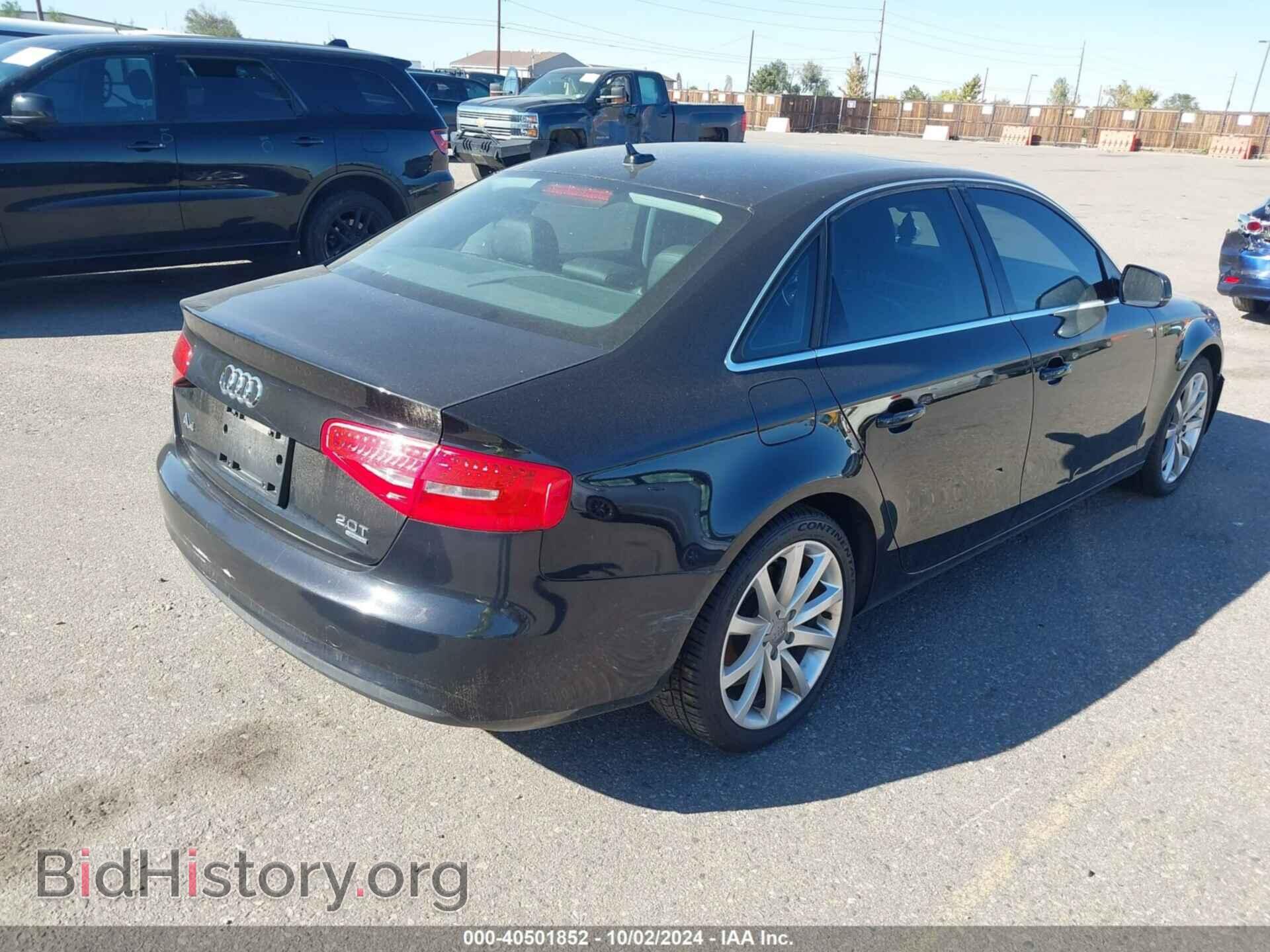 2013 AUDI A4 - VIN: WAUFFAFL3DA173380 - Фото 4