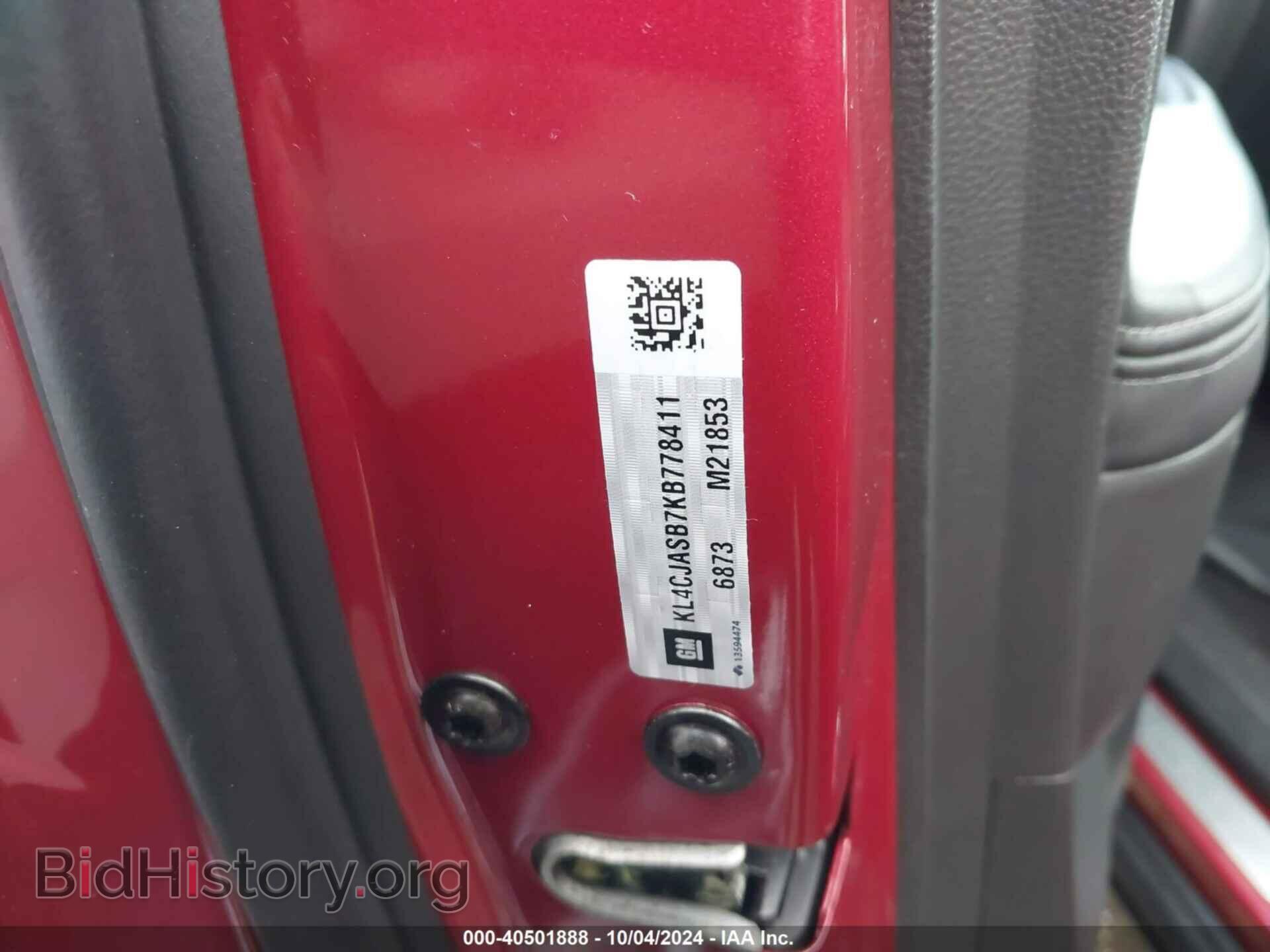 2019 BUICK ENCORE - VIN: KL4CJASB7KB778411 - Фото 9