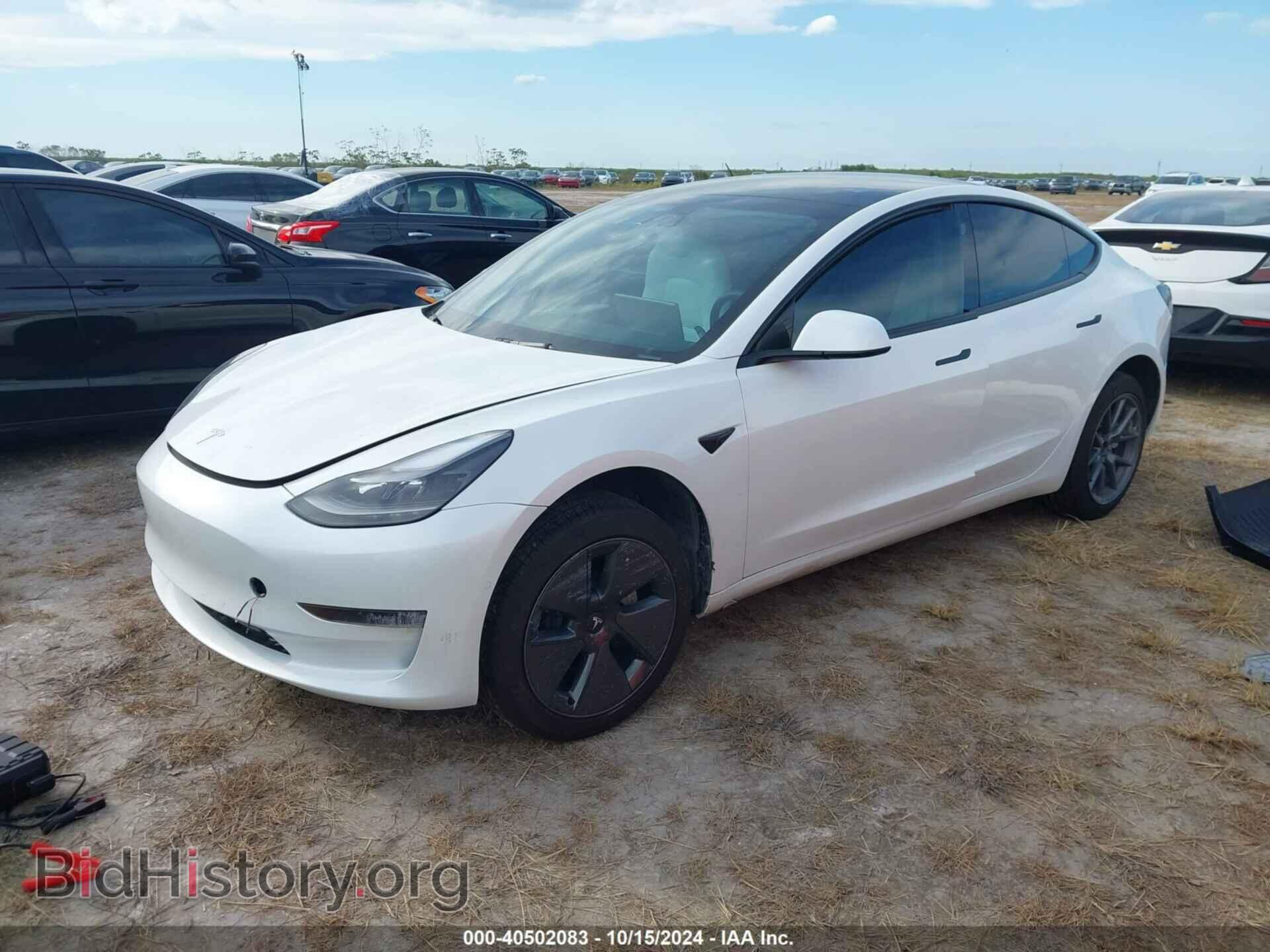 2021 TESLA MODEL 3 - VIN: 5YJ3E1EB1MF094332 - Фото 2