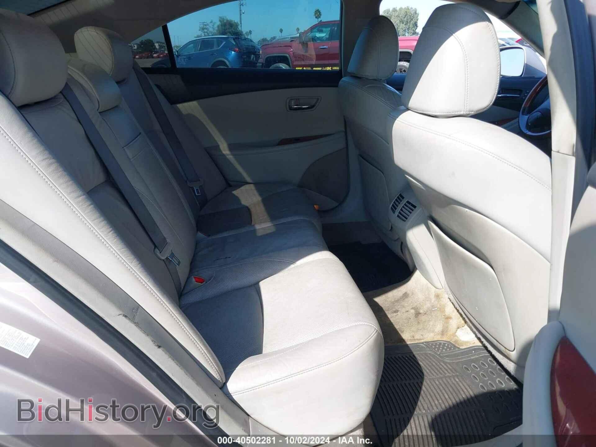 2007 LEXUS ES 350 - VIN: JTHBJ46GX72038950 - Фото 8