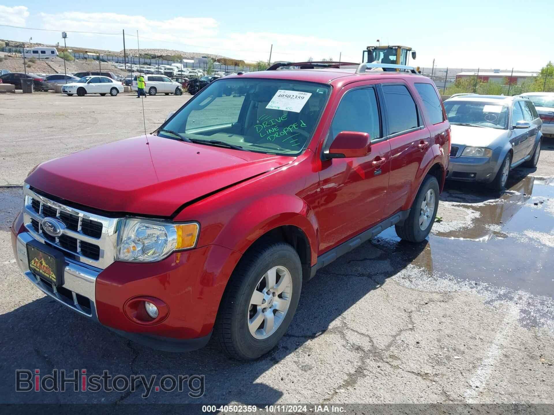 2011 FORD ESCAPE - VIN: 1FMCU9EG5BKC43348 - Фото 2