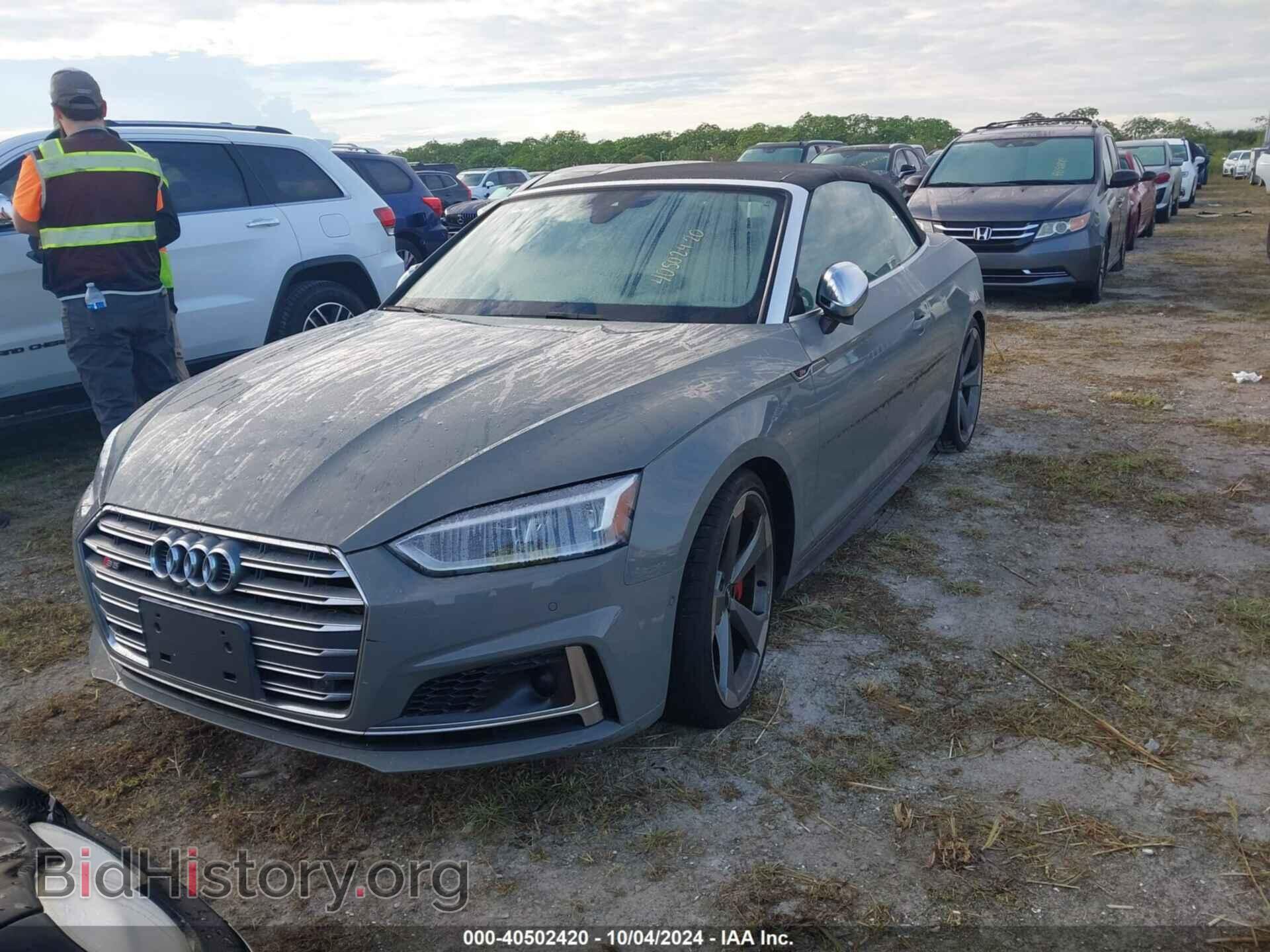 2019 AUDI S5 - VIN: WAU24GF58KN010237 - Фото 2