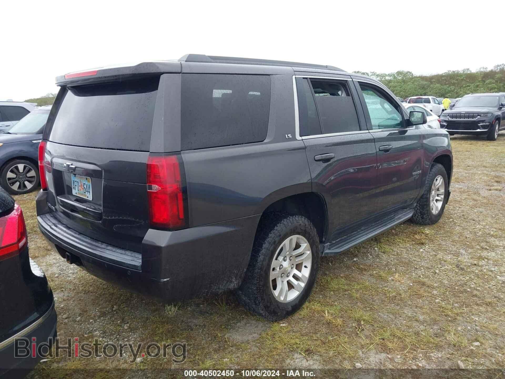 2016 CHEVROLET TAHOE - VIN: 1GNSCAKC8GR376827 - Фото 4
