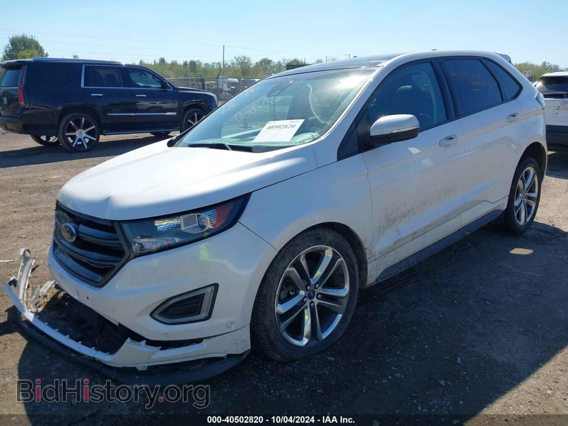 2015 FORD EDGE - VIN: 2FMTK4AP2FBB19522 - Фото 2