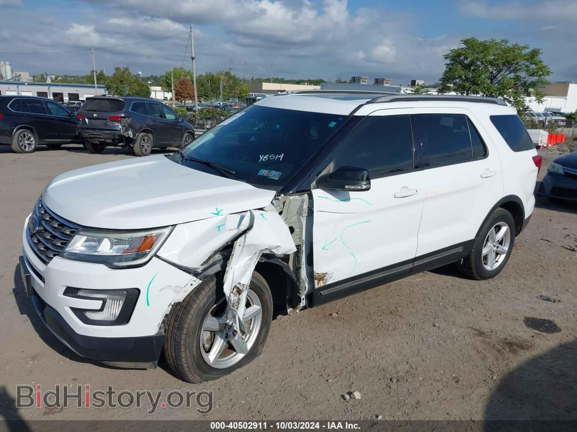 2016 FORD EXPLORER - VIN: 1FM5K8D88GGC19316 - Фото 2