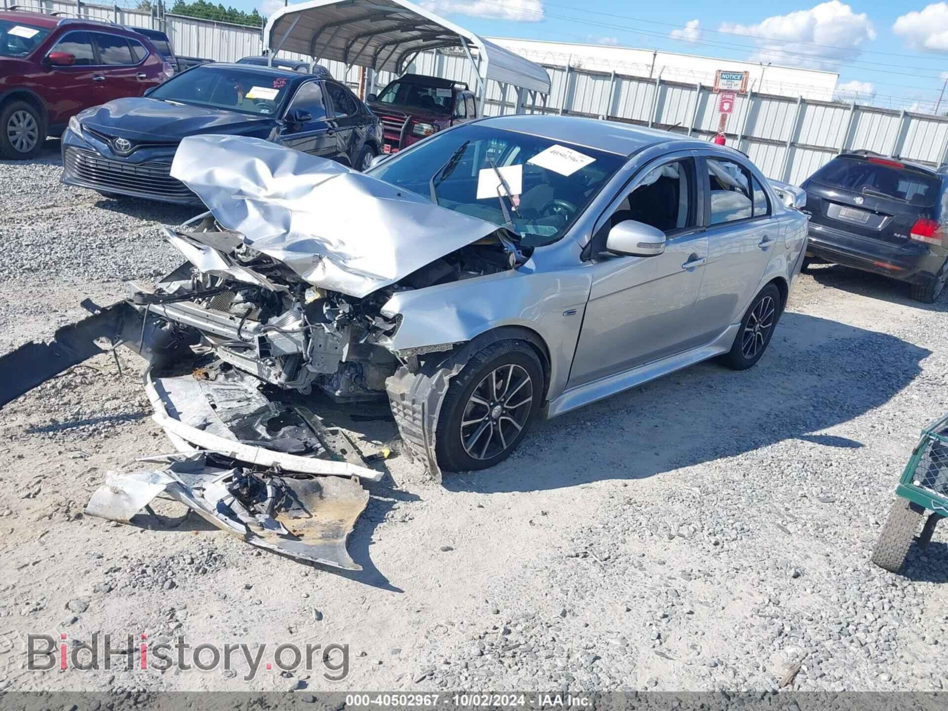 2017 MITSUBISHI LANCER - VIN: JA32U2FUXHU002635 - Фото 2