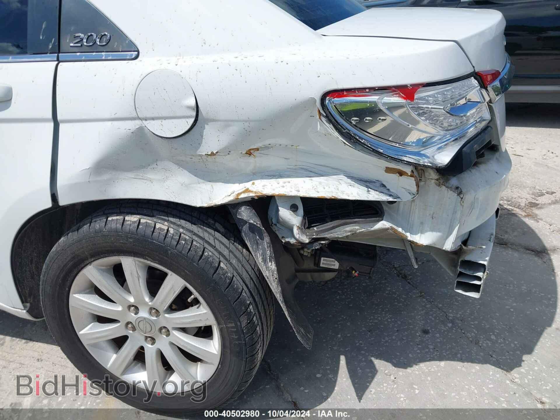 2014 CHRYSLER 200 - VIN: 1C3CCBBB7EN192806 - Фото 6
