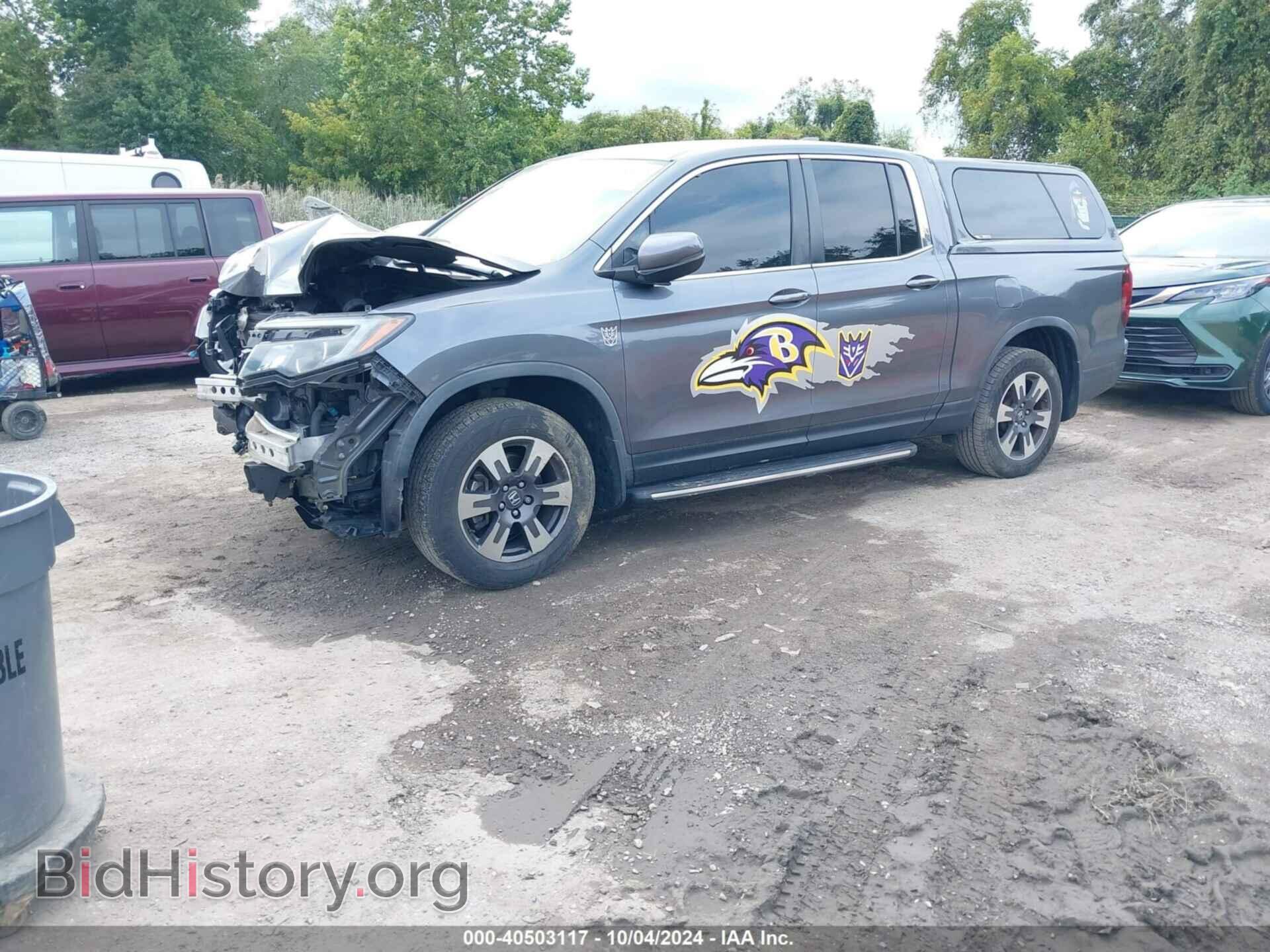 2018 HONDA RIDGELINE - VIN: 5FPYK3F68JB003393 - Фото 2