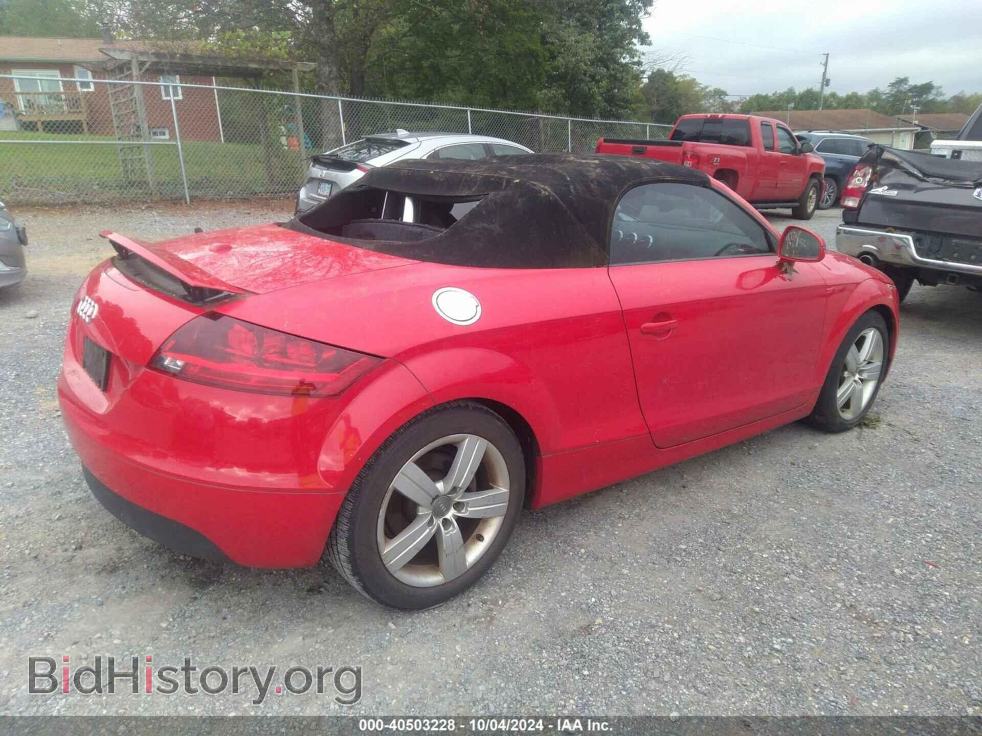 2009 AUDI TT - VIN: TRULF38J191032365 - Фото 4