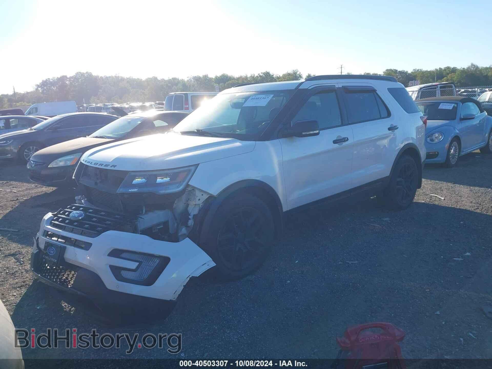 2017 FORD EXPLORER - VIN: 1FM5K8GT9HGD66228 - Фото 2