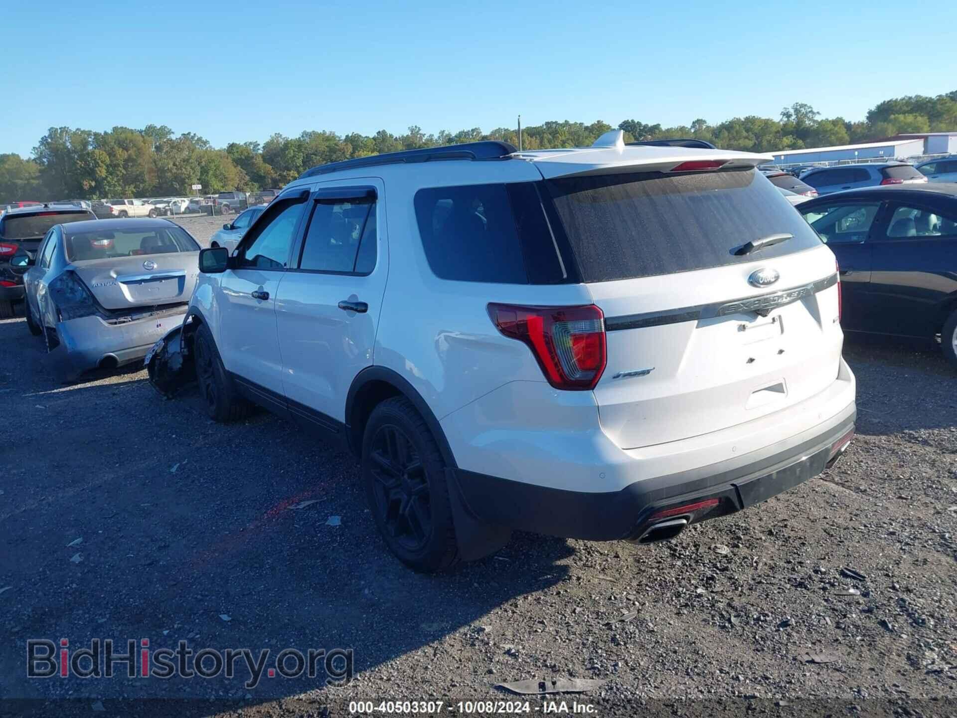 2017 FORD EXPLORER - VIN: 1FM5K8GT9HGD66228 - Фото 3