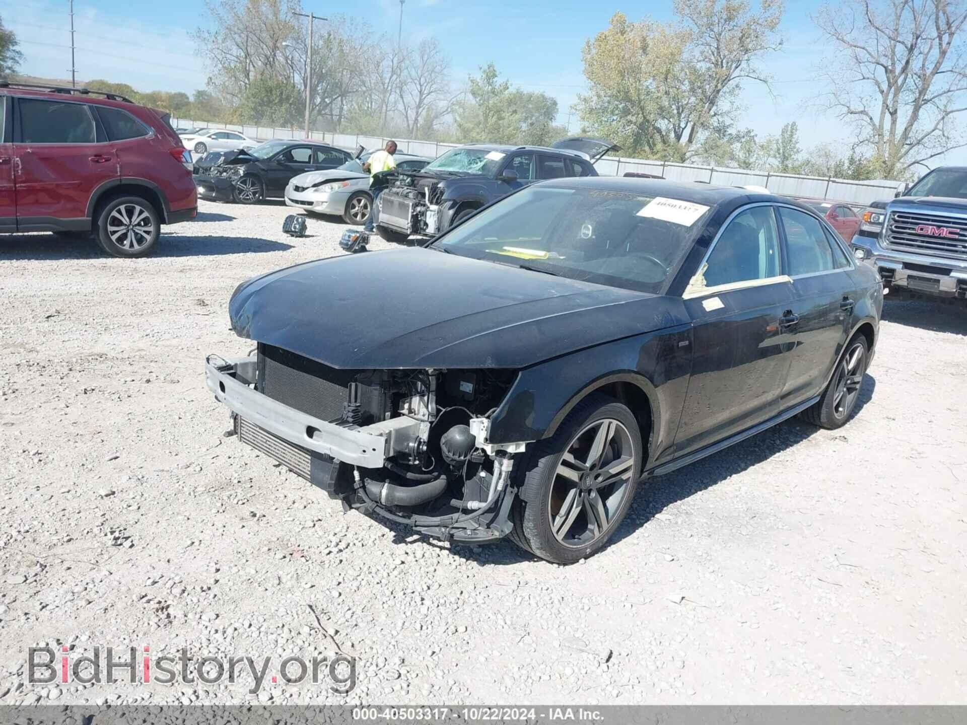 2018 AUDI A4 - VIN: WAUENAF47JA021363 - Фото 2