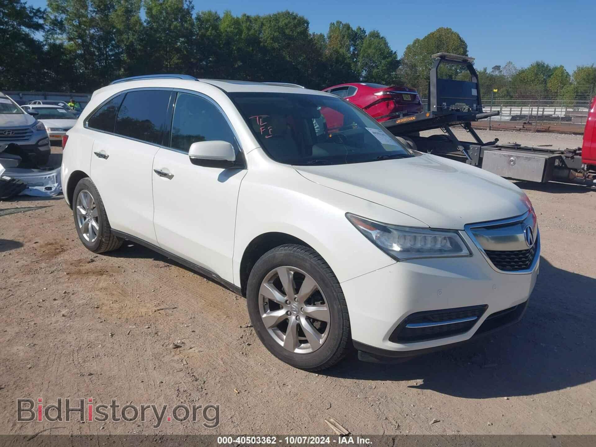 Фотография 5FRYD3H83FB013126 - ACURA MDX 2015