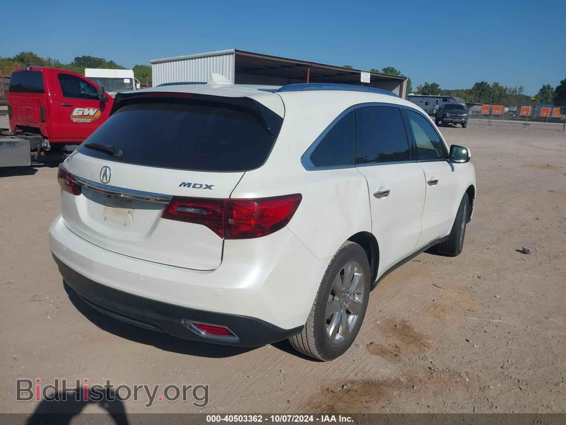 2015 ACURA MDX - VIN: 5FRYD3H83FB013126 - Фото 4