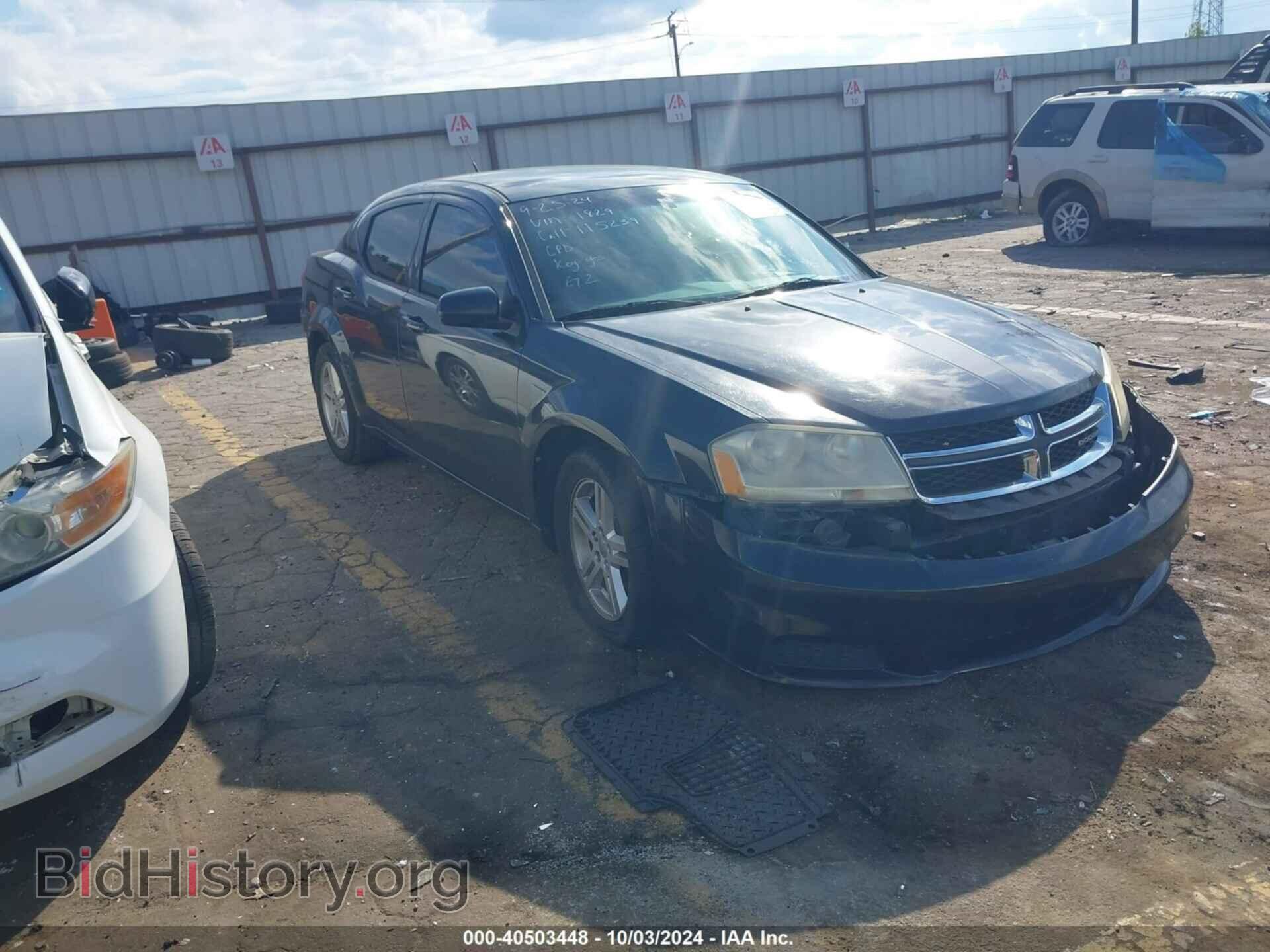 Photo 1B3BD1FB2BN501829 - DODGE AVENGER 2011
