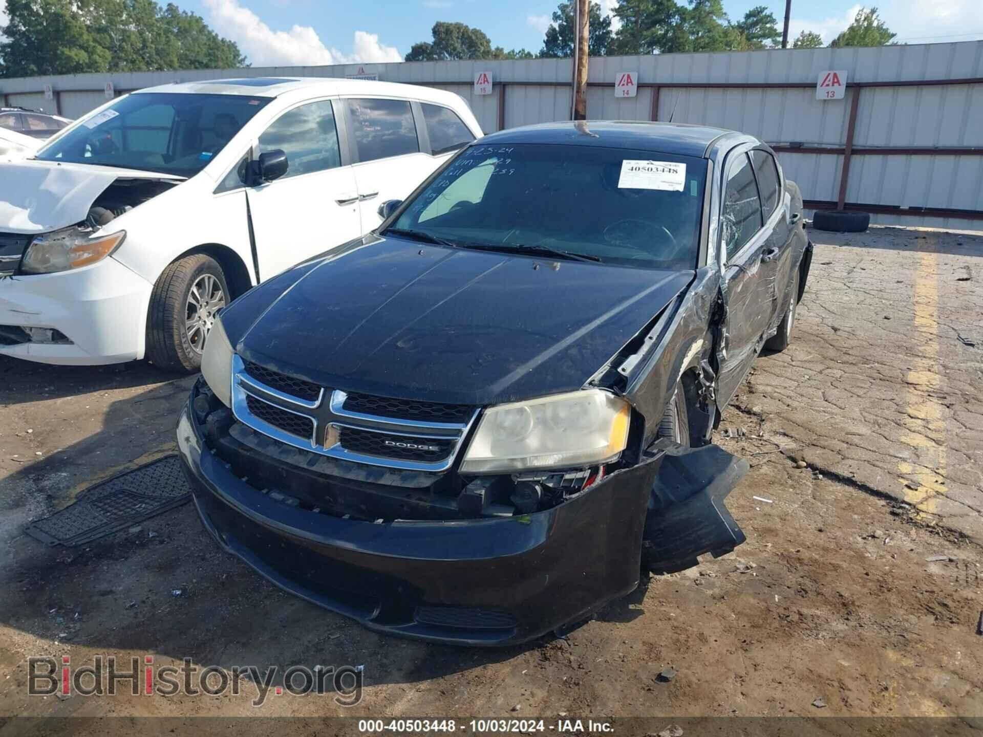 2011 DODGE AVENGER - VIN: 1B3BD1FB2BN501829 - Фото 2