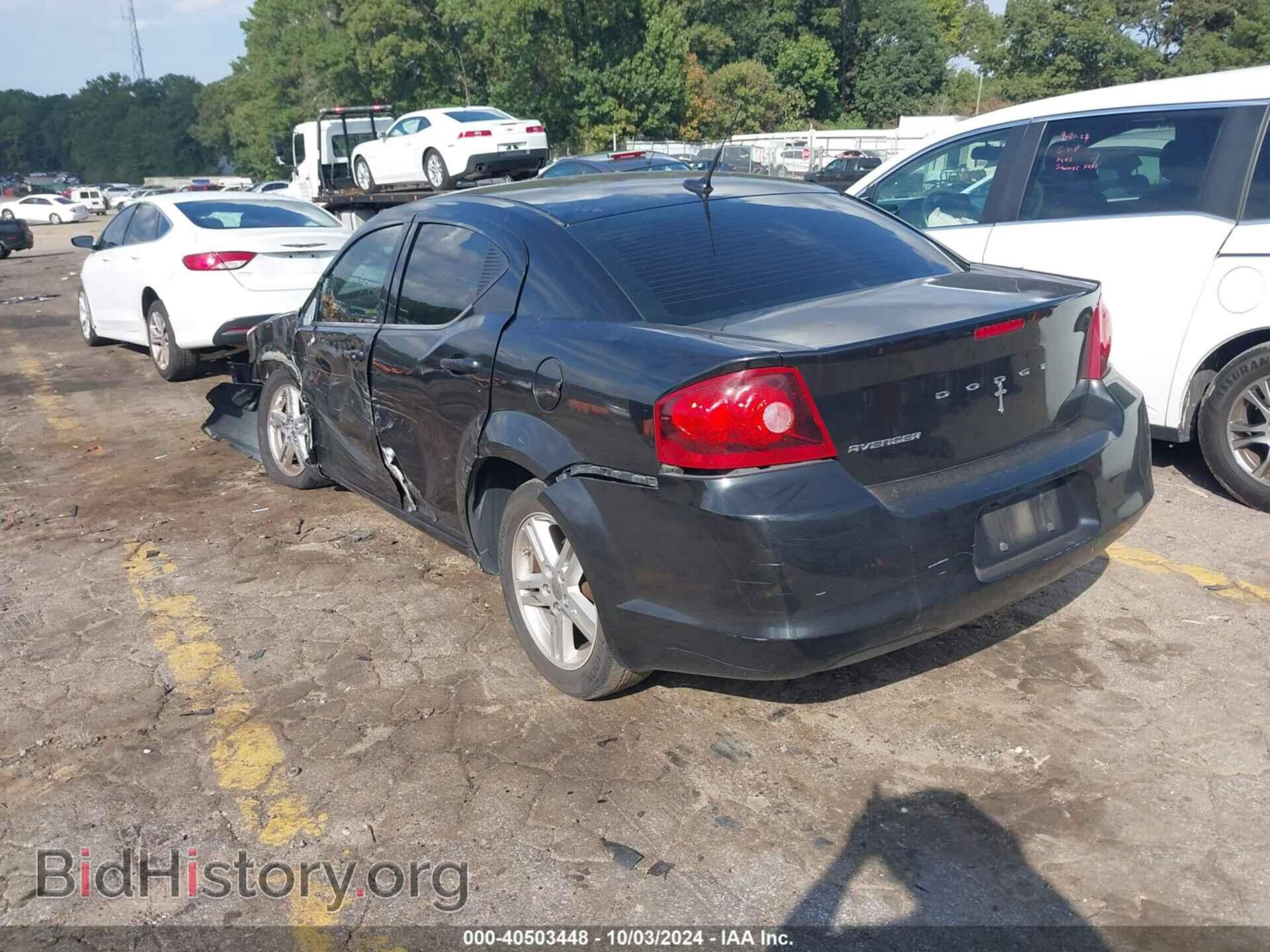 2011 DODGE AVENGER - VIN: 1B3BD1FB2BN501829 - Фото 3