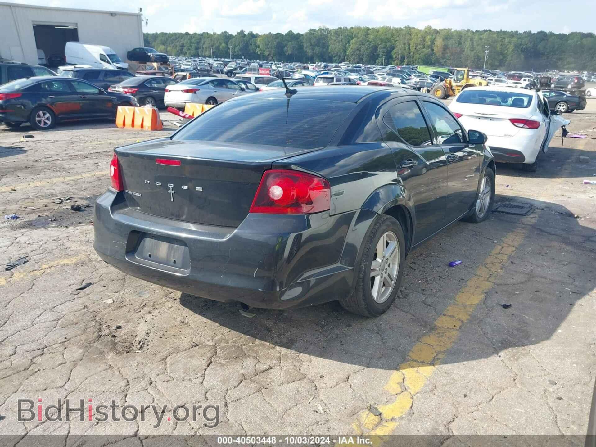 2011 DODGE AVENGER - VIN: 1B3BD1FB2BN501829 - Фото 4