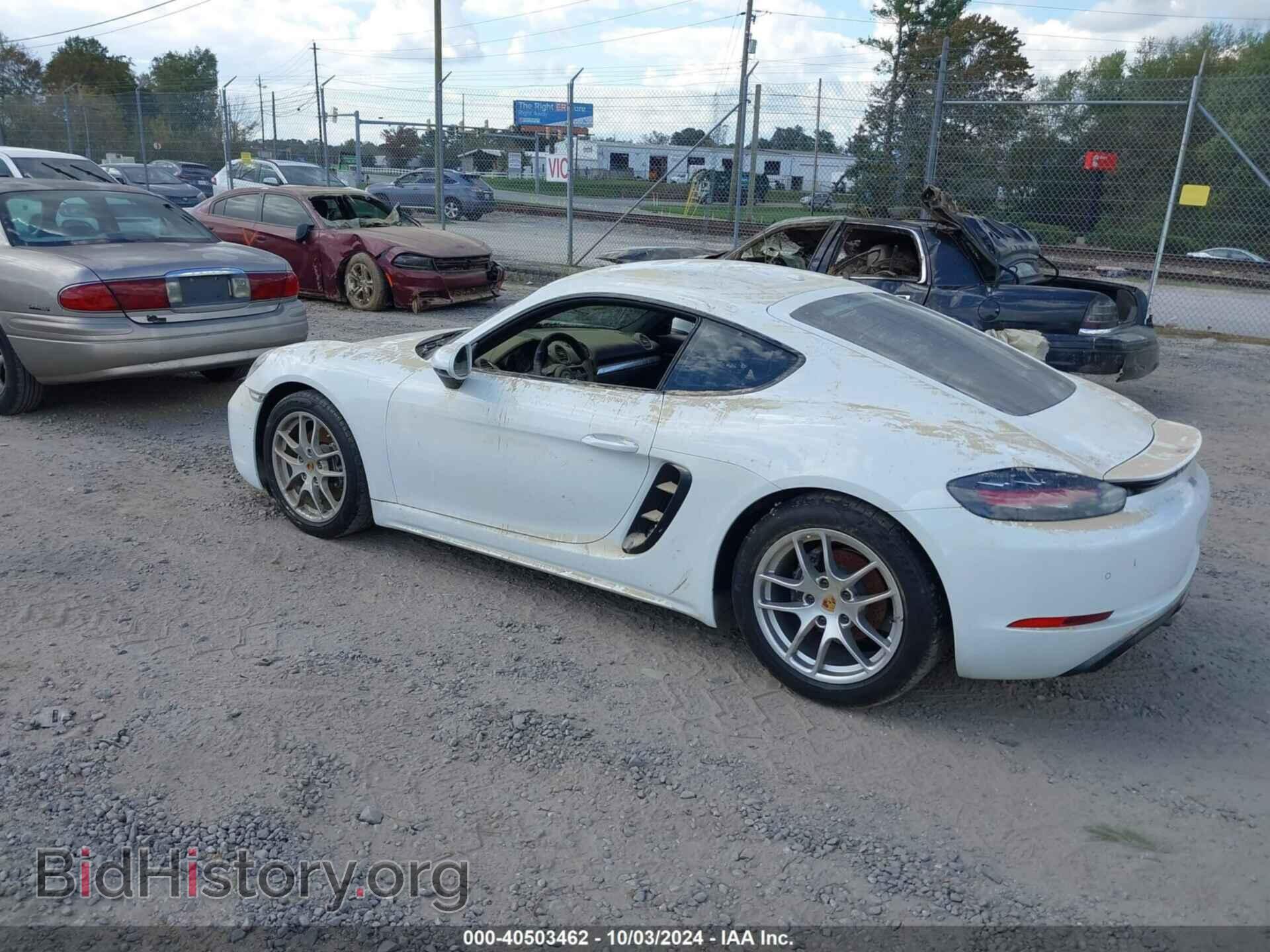 2018 PORSCHE 718 CAYMAN - VIN: WP0AA2A86JS260135 - Фото 3
