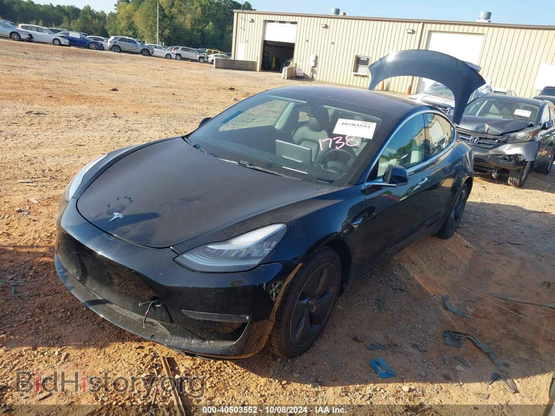 2019 TESLA MODEL 3 - VIN: 5YJ3E1EA0KF361738 - Фото 2