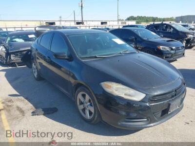 2016 Dodge DART SXT Sport, черный — VIN 1C3CDFFA3GD820777, IAAI