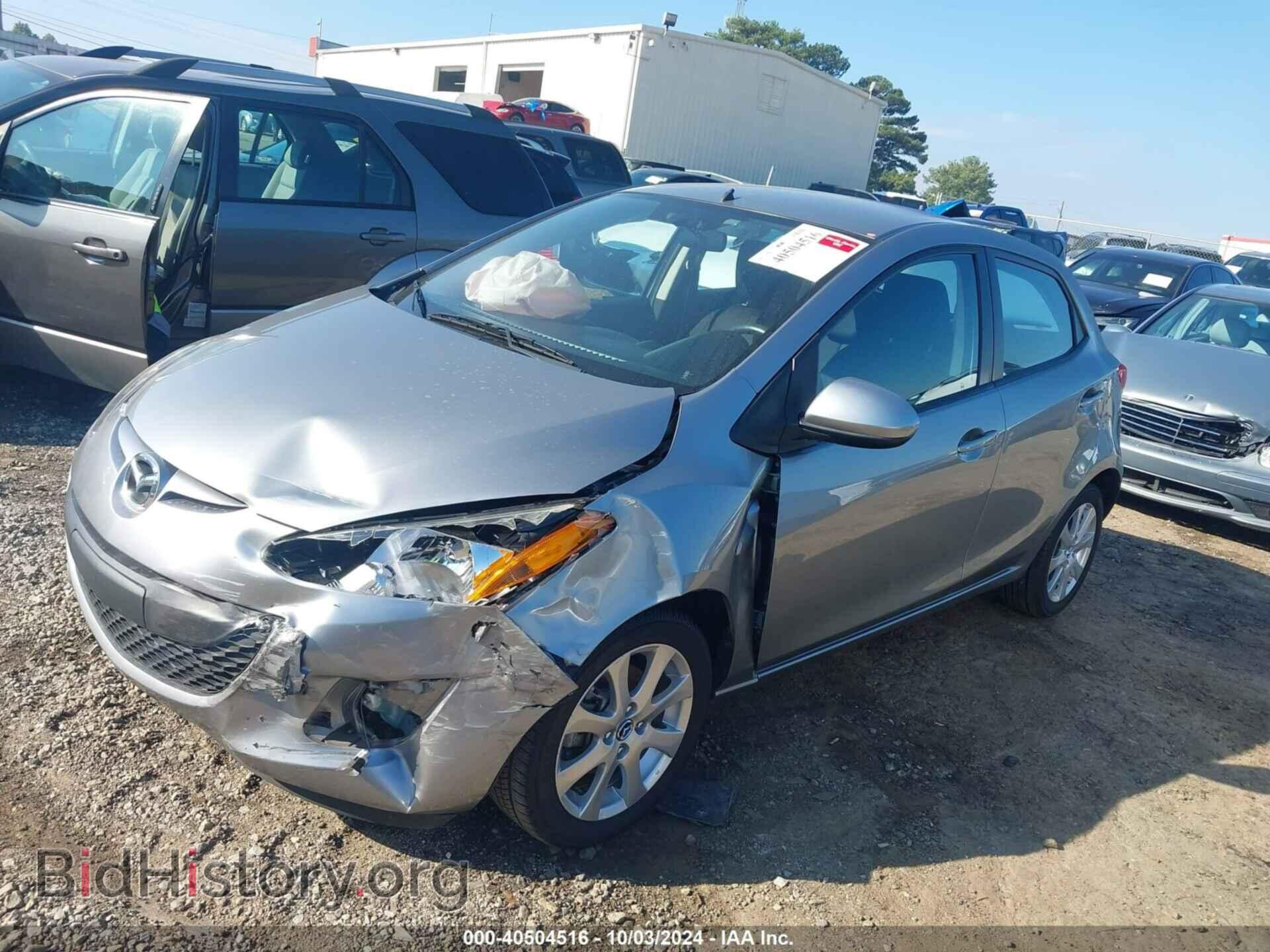 2013 MAZDA MAZDA2 - VIN: JM1DE1KY4D0166958 - Фото 2