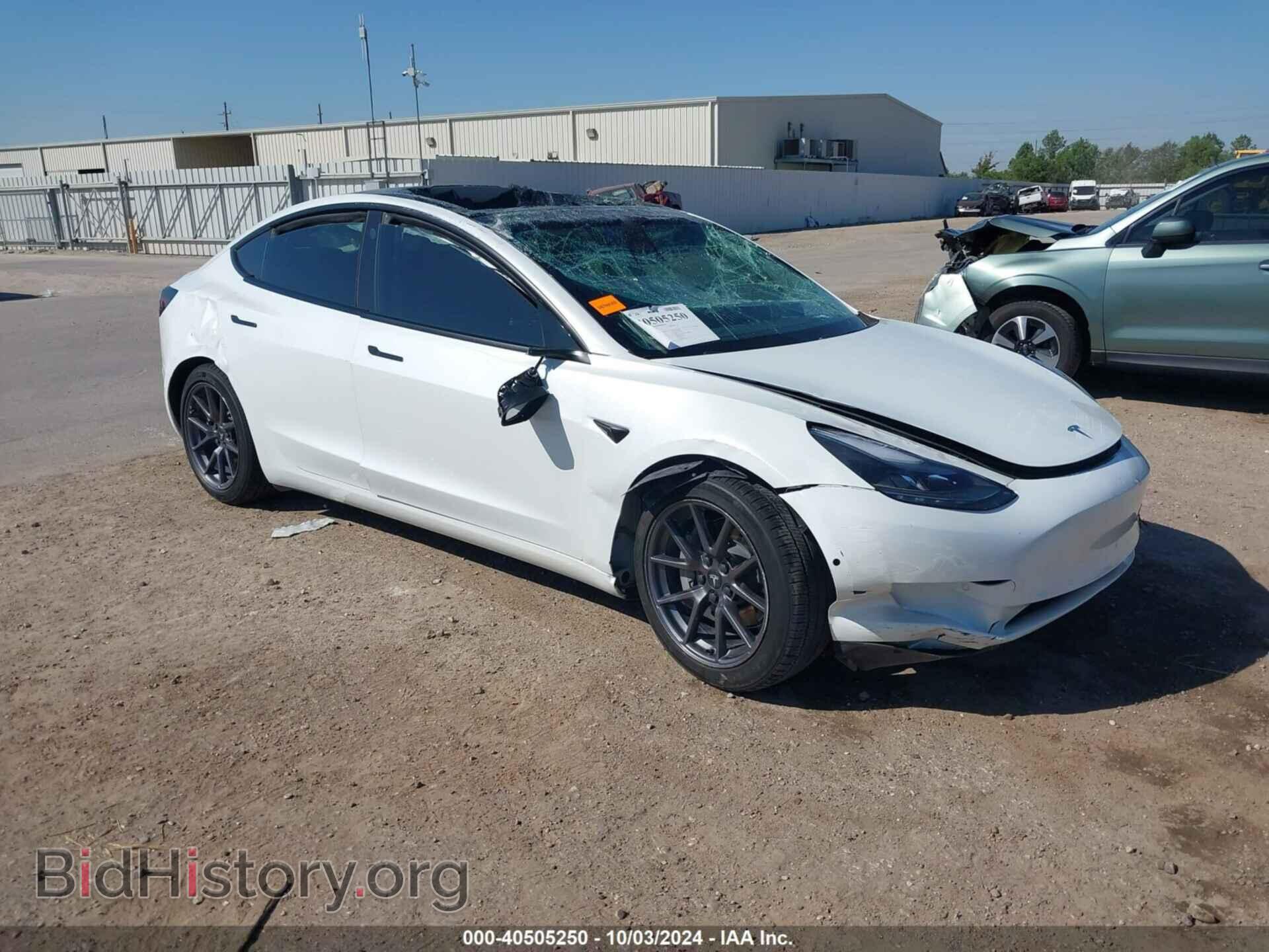Photo 5YJ3E1EA6MF907879 - TESLA MODEL 3 2021