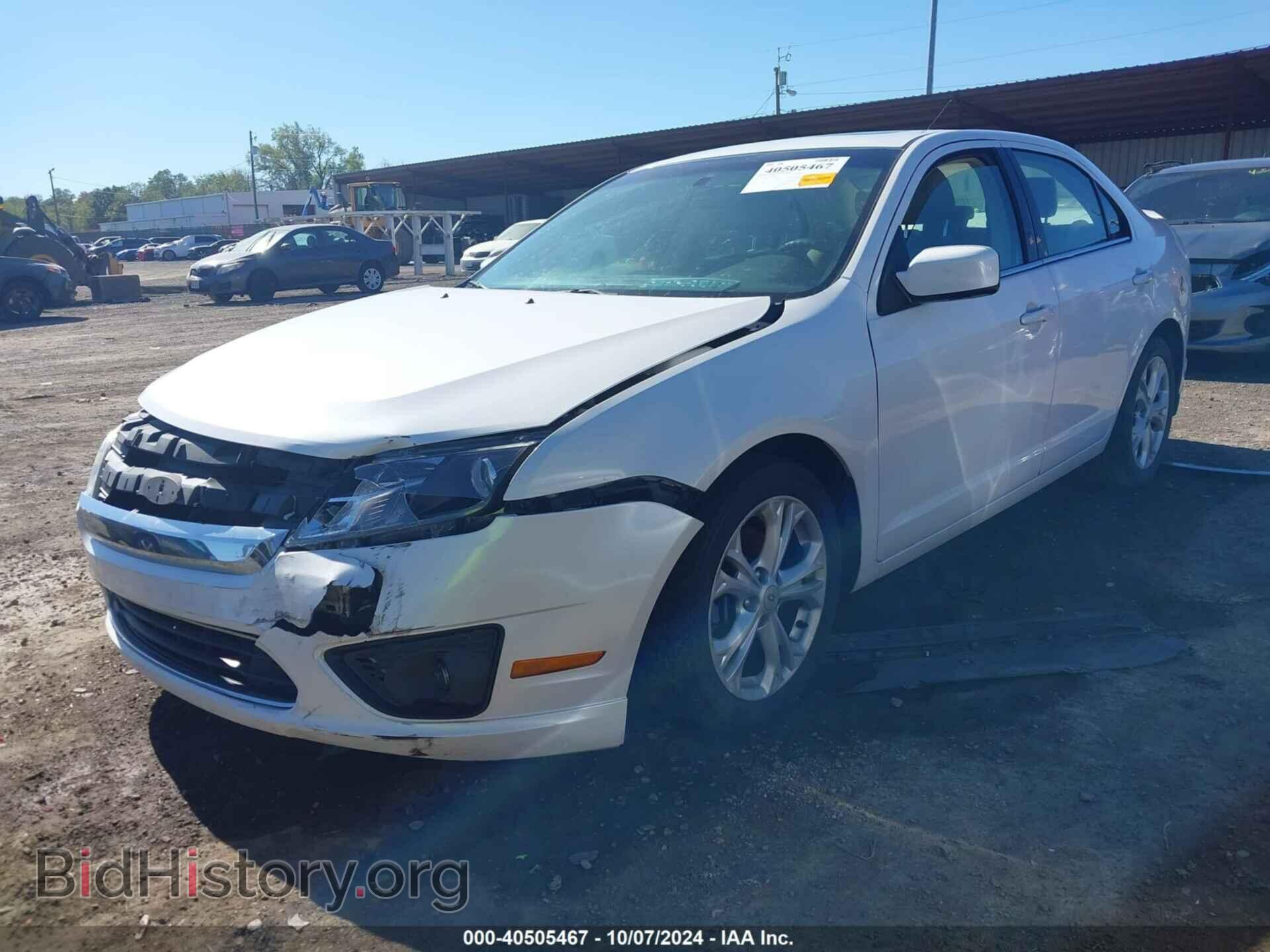 2012 FORD FUSION - VIN: 3FAHP0HA2CR122087 - Фото 2