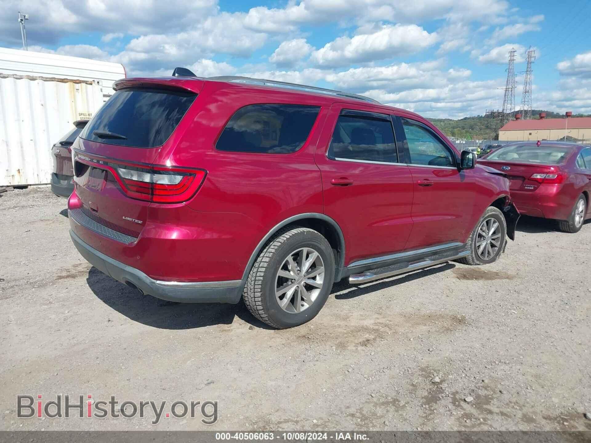 2015 DODGE DURANGO - VIN: 1C4RDJDG7FC114402 - Photo 4