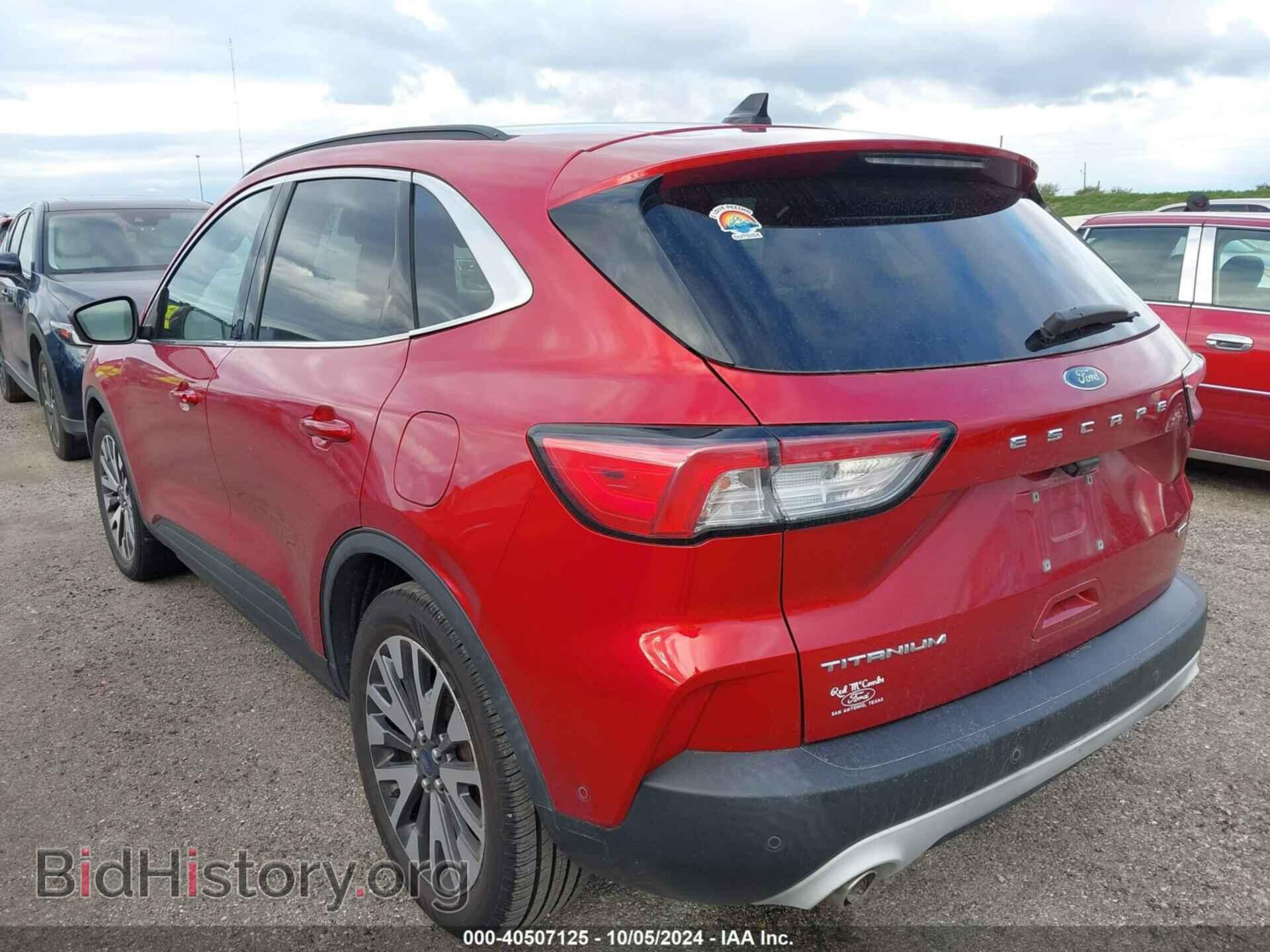 2020 FORD ESCAPE - VIN: 1FMCU0DZ4LUA54596 - Фото 3