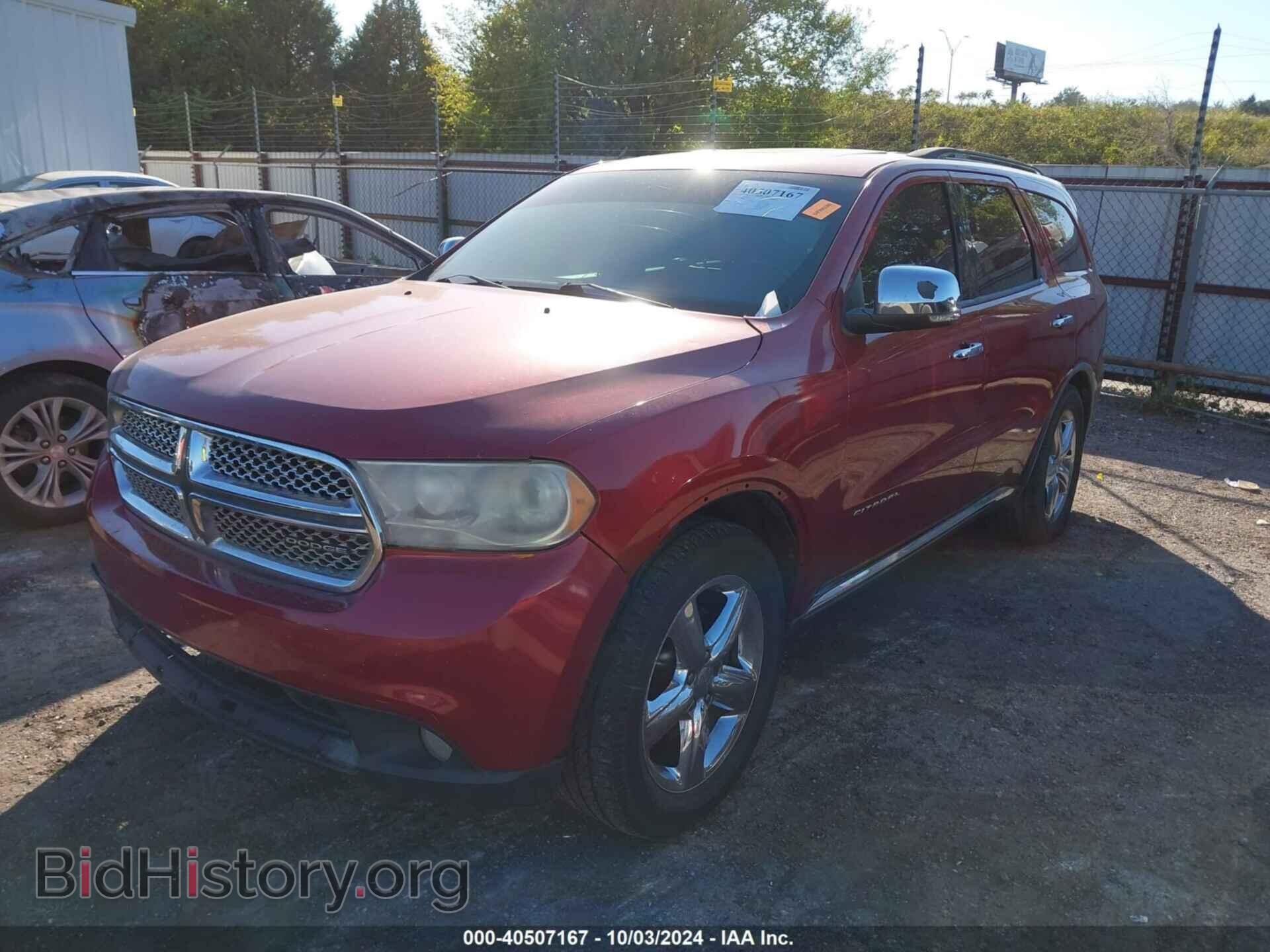2011 DODGE DURANGO - VIN: 1D4SD5GT9BC592481 - Фото 2