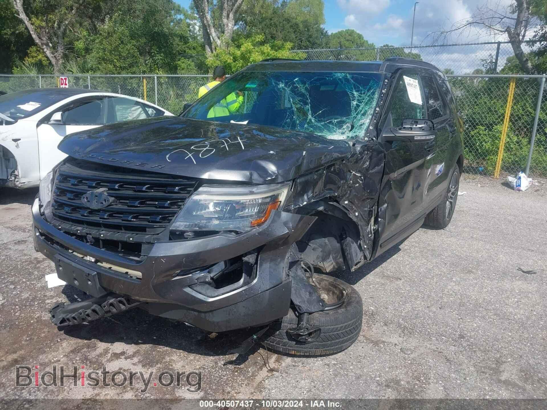 2017 FORD EXPLORER - VIN: 1FM5K8GT7HGB27874 - Фото 2