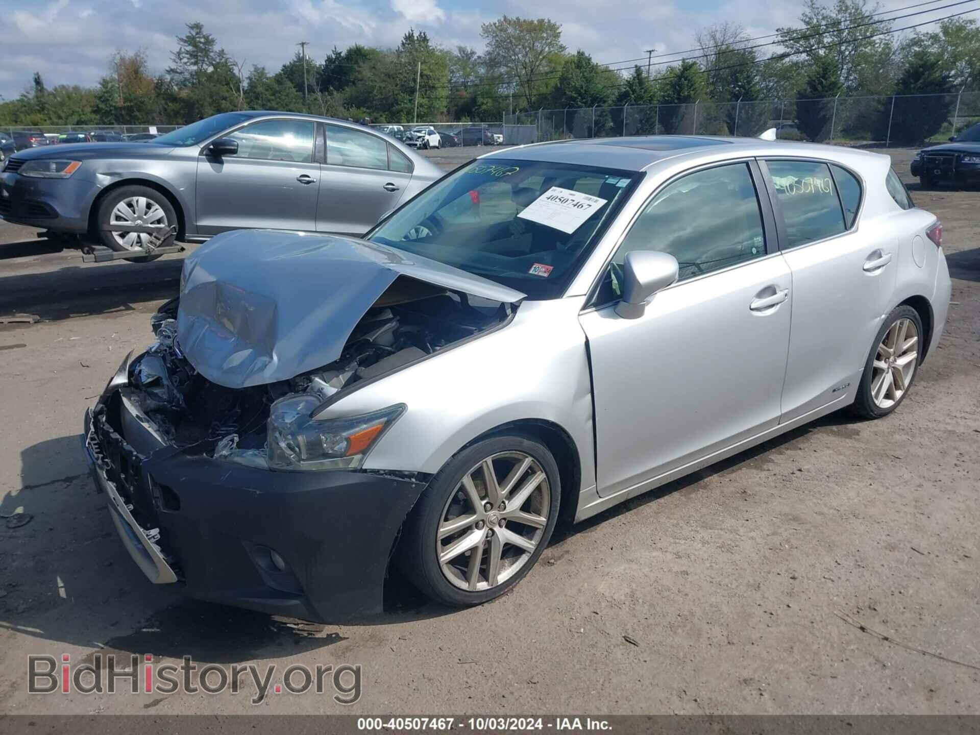 2015 LEXUS CT 200H - VIN: JTHKD5BH5F2250438 - Фото 2