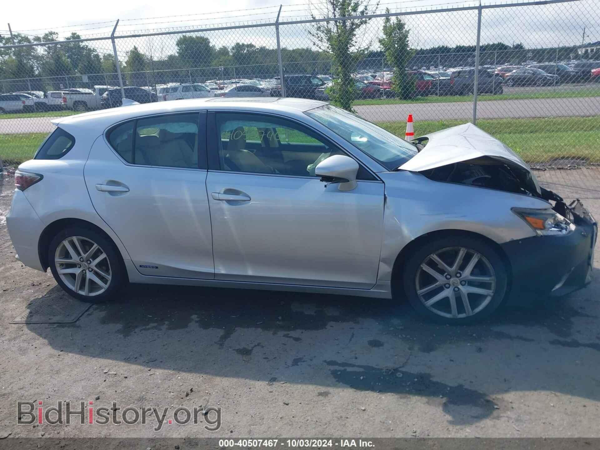 2015 LEXUS CT 200H - VIN: JTHKD5BH5F2250438 - Фото 13