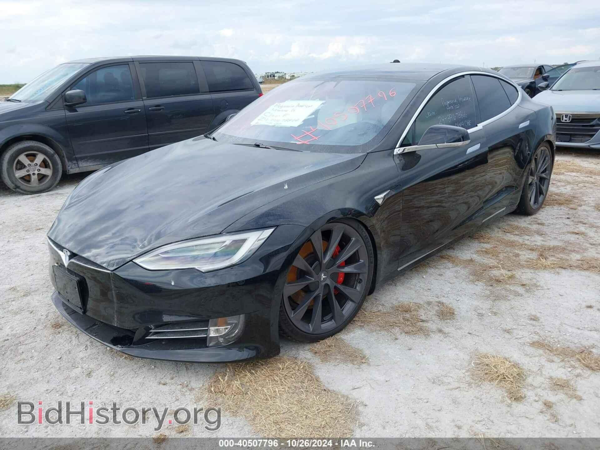 2020 TESLA MODEL S - VIN: 5YJSA1E43LF358982 - Фото 2