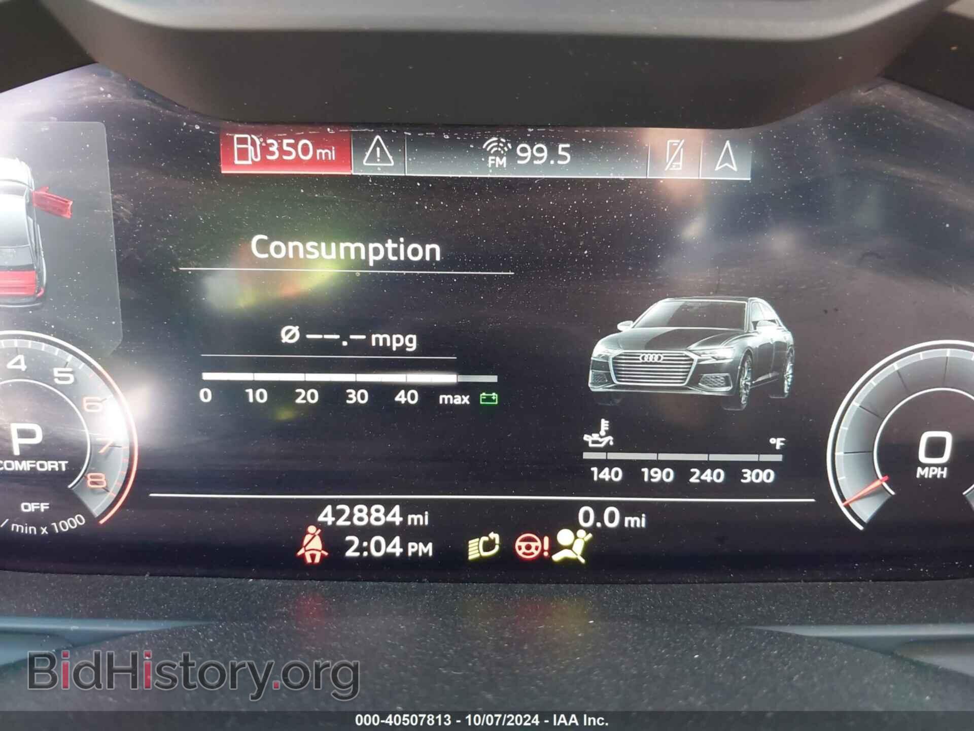 2019 AUDI A6 - VIN: WAUL2AF22KN108998 - Фото 7