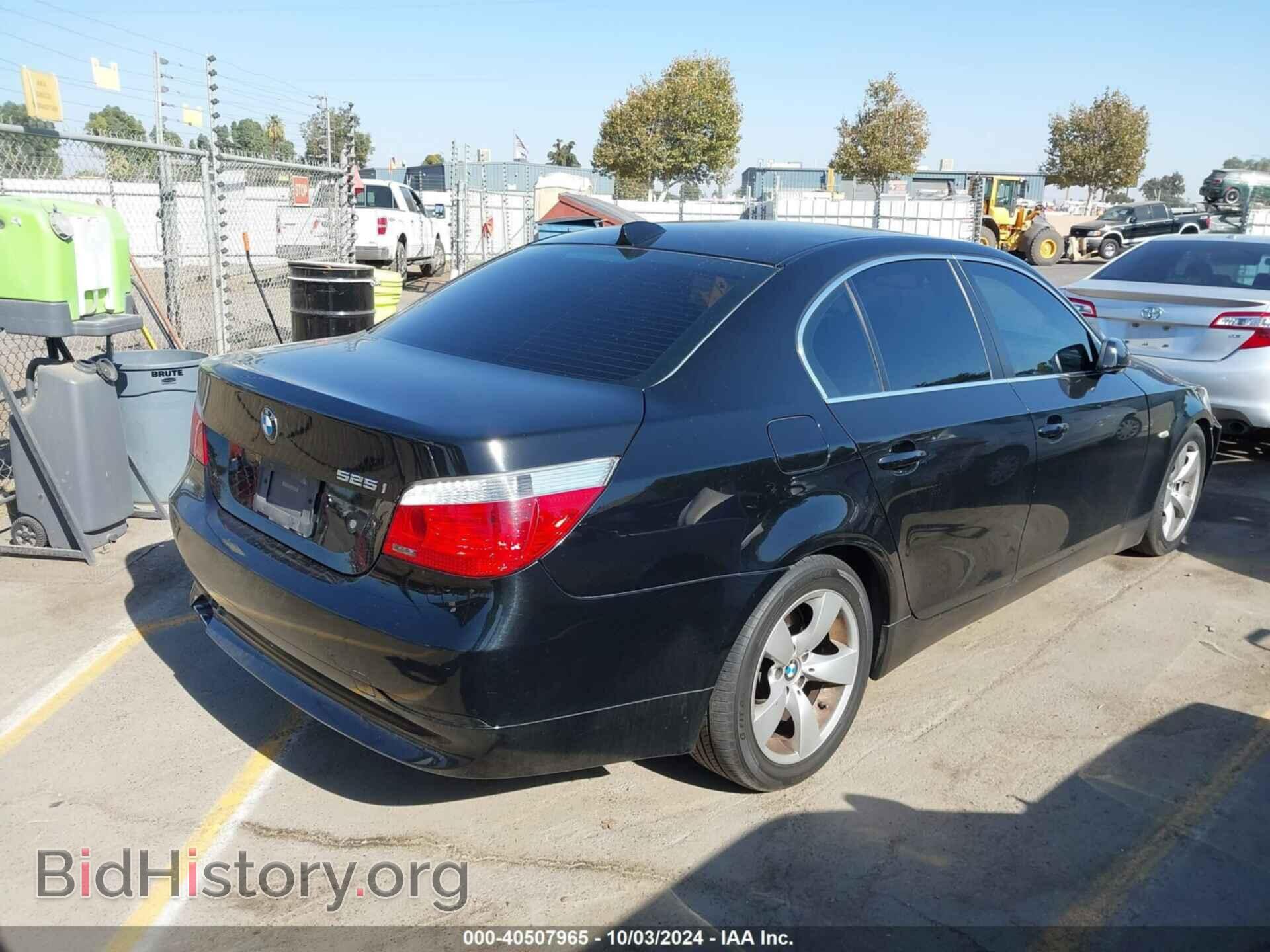 2007 BMW 525I - VIN: WBANE53597CW62032 - Фото 4