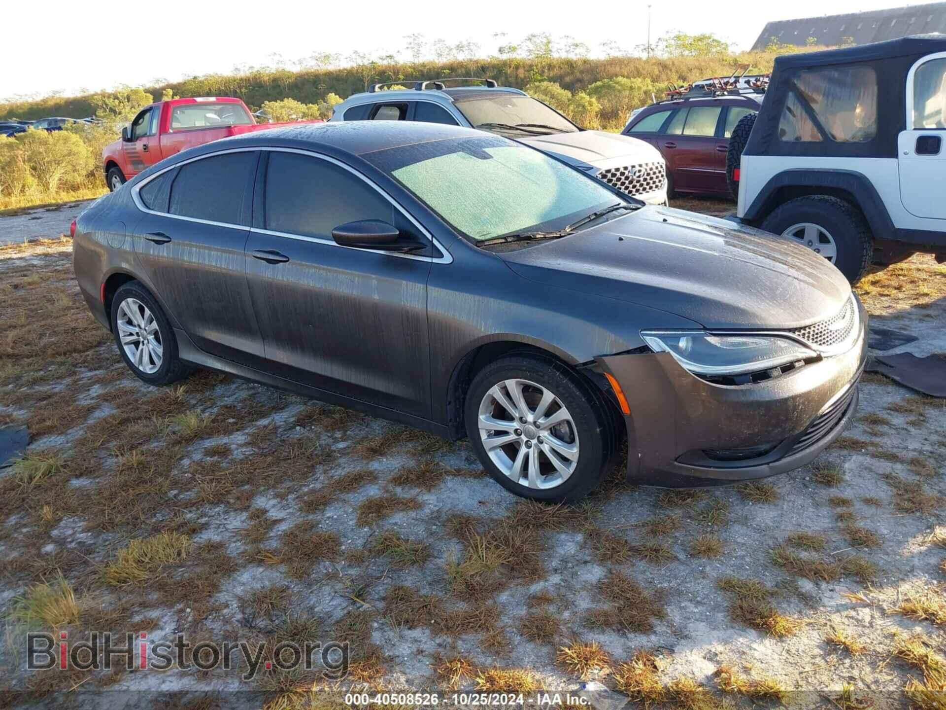 Фотография 1C3CCCFB0GN182282 - CHRYSLER 200 2016