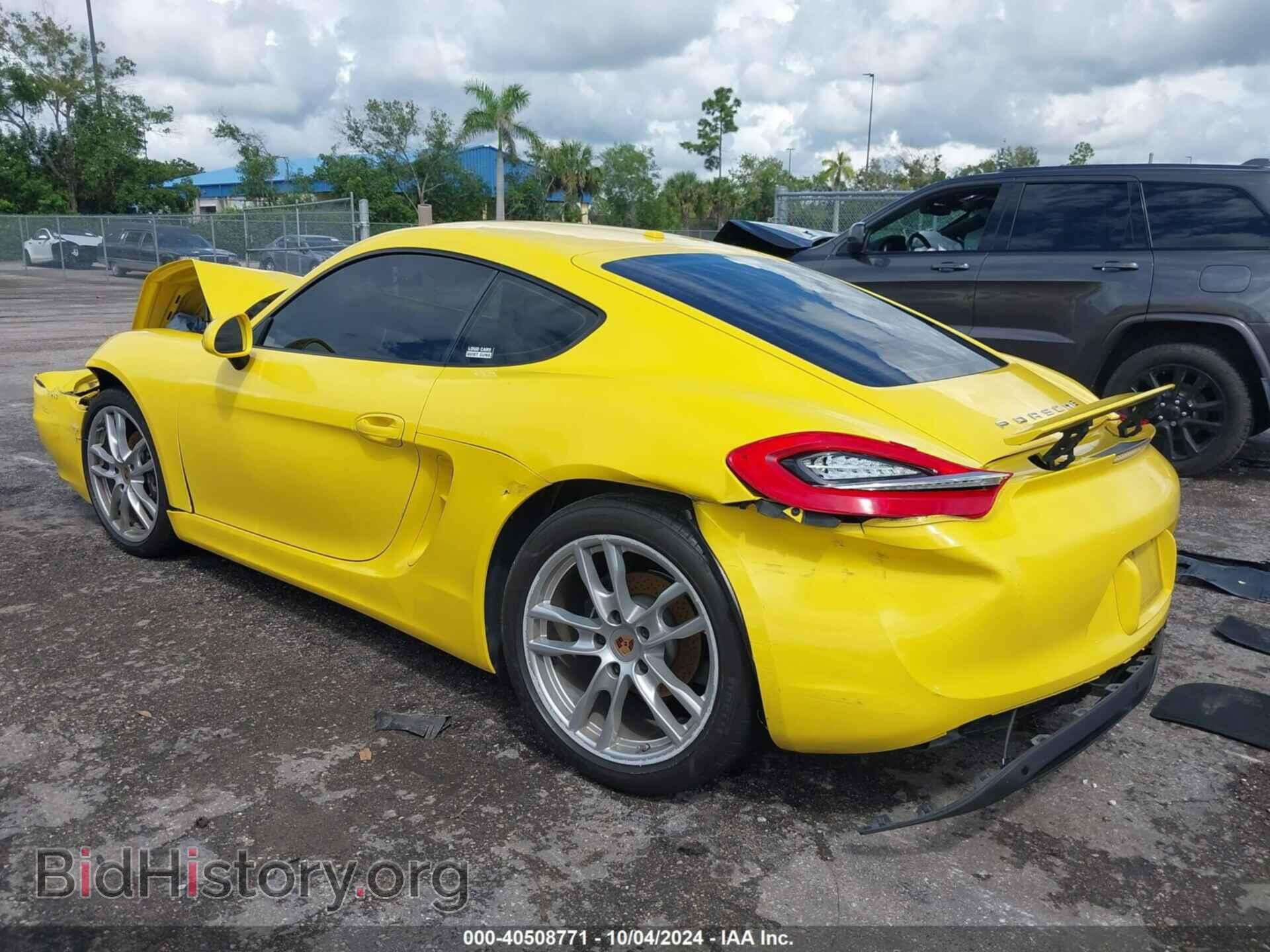 2014 PORSCHE CAYMAN - VIN: WP0AA2A82EK173581 - Фото 3