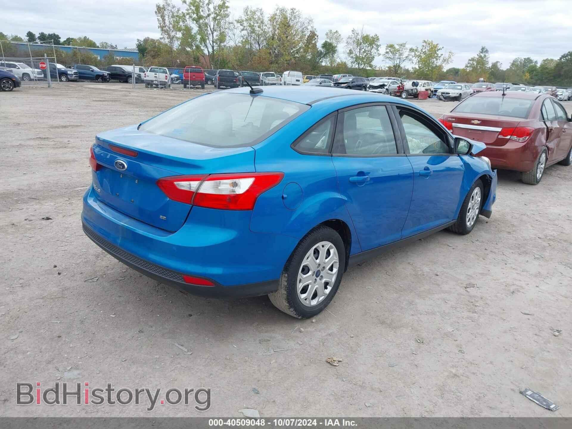 2012 FORD FOCUS - VIN: 1FAHP3F29CL271916 - Фото 4