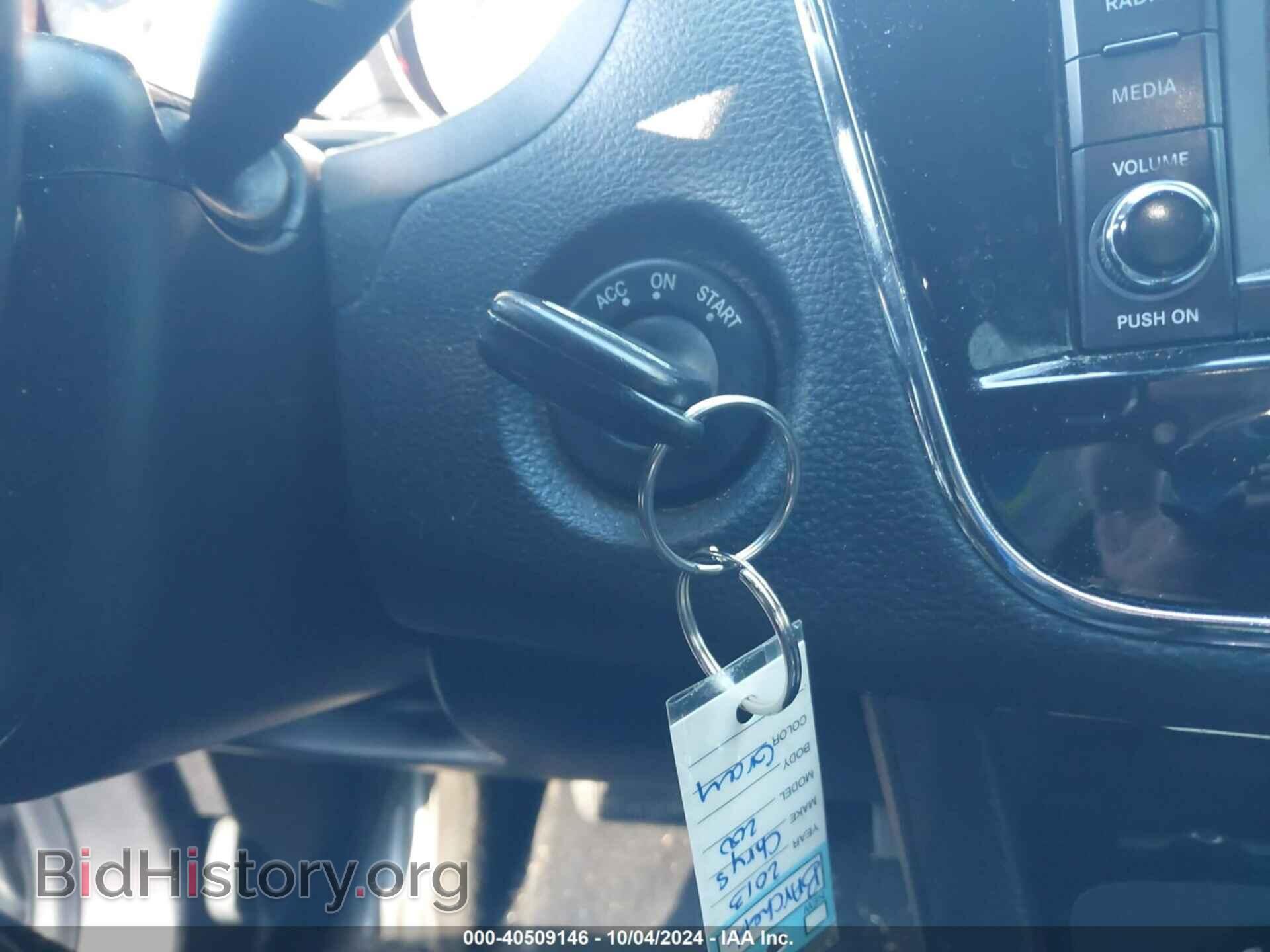 2013 CHRYSLER 200 - VIN: 1C3CCBBG6DN723648 - Фото 11