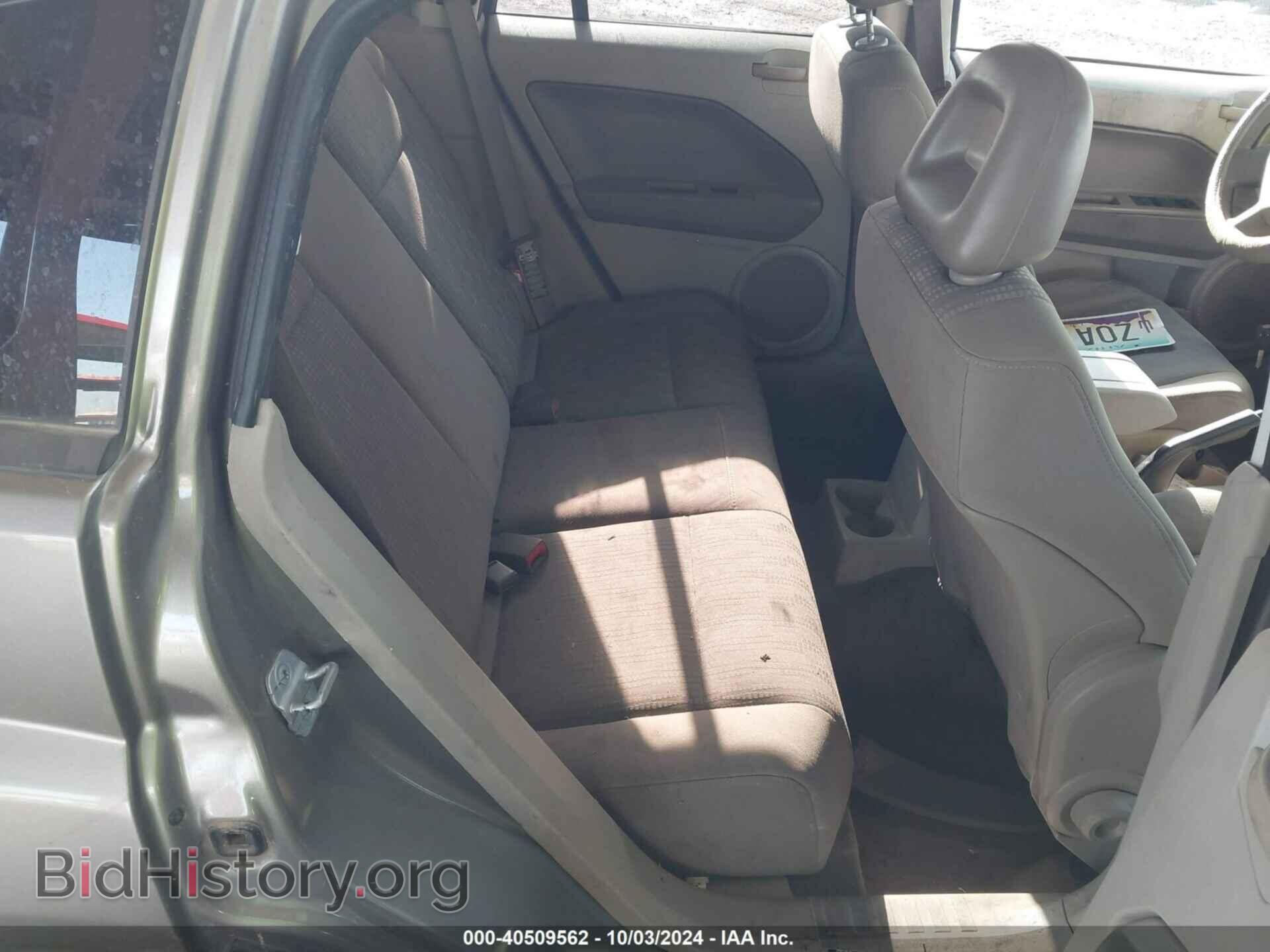 2007 DODGE CALIBER - VIN: 1B3HB48B17D219385 - Photo 8