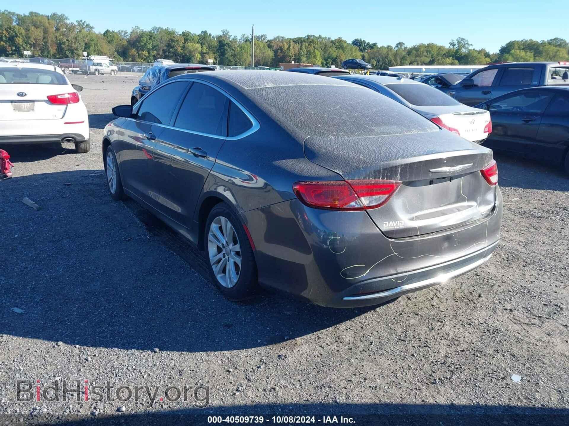 2015 CHRYSLER 200 - VIN: 1C3CCCAB7FN581826 - Фото 3