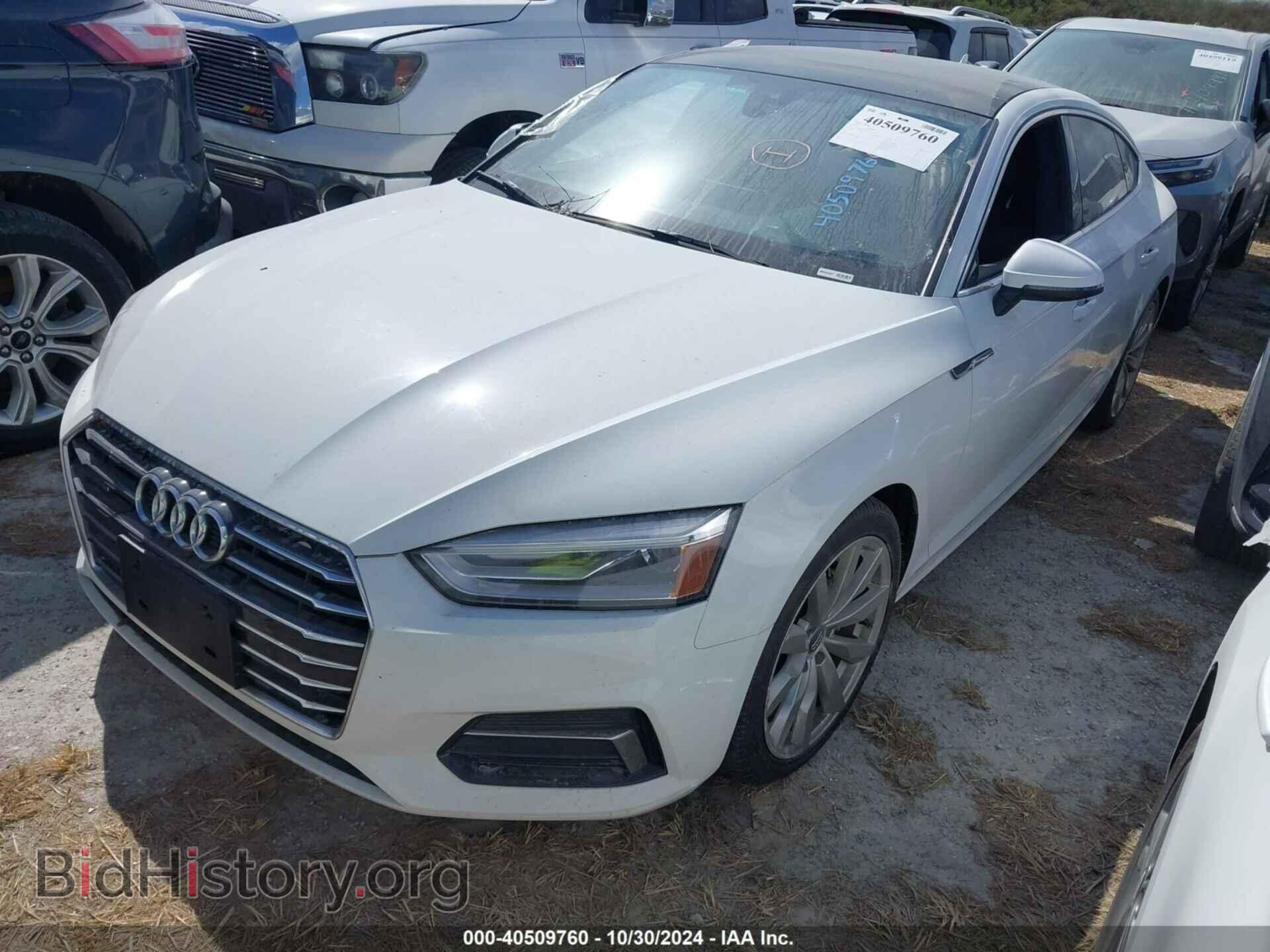 2018 AUDI A5 - VIN: WAUANCF5XJA132234 - Фото 2