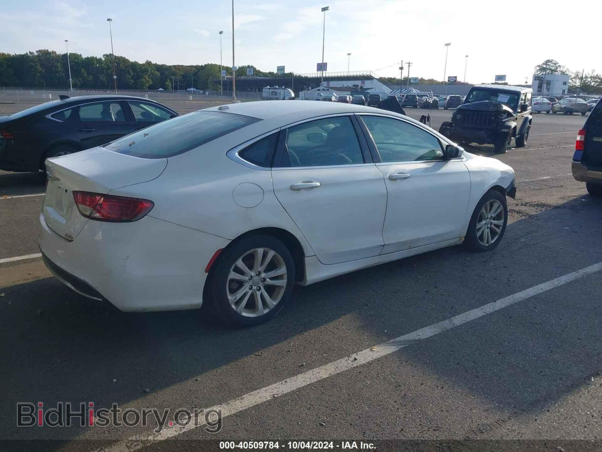 2015 CHRYSLER 200 - VIN: 1C3CCCAB8FN744872 - Фото 4