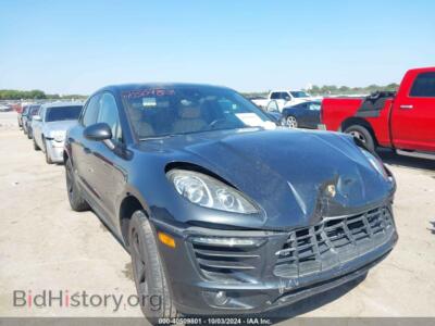 2017 Porsche MACAN, black — VIN WP1AA2A59HLB07631, IAAI