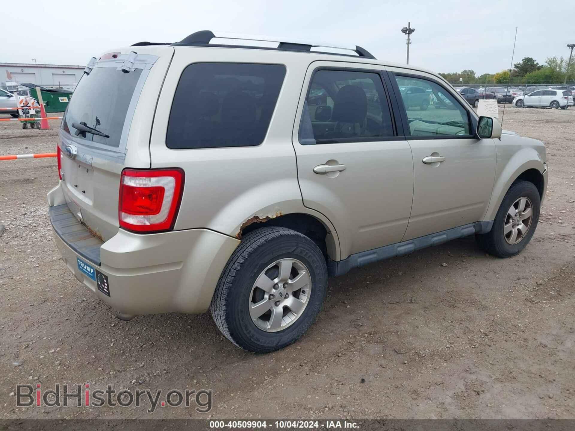 2011 FORD ESCAPE - VIN: 1FMCU0E79BKA05210 - Фото 4