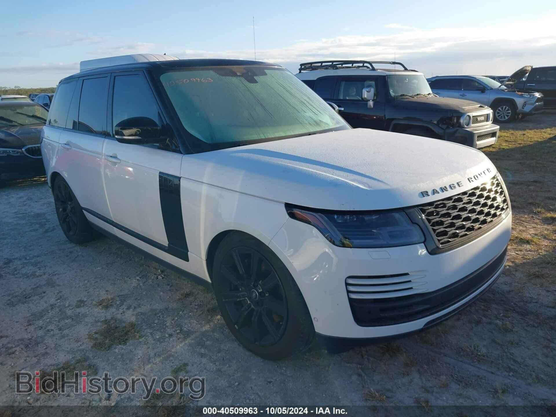 Photo SALGS2RU8LA570717 - LAND ROVER RANGE ROVER 2020