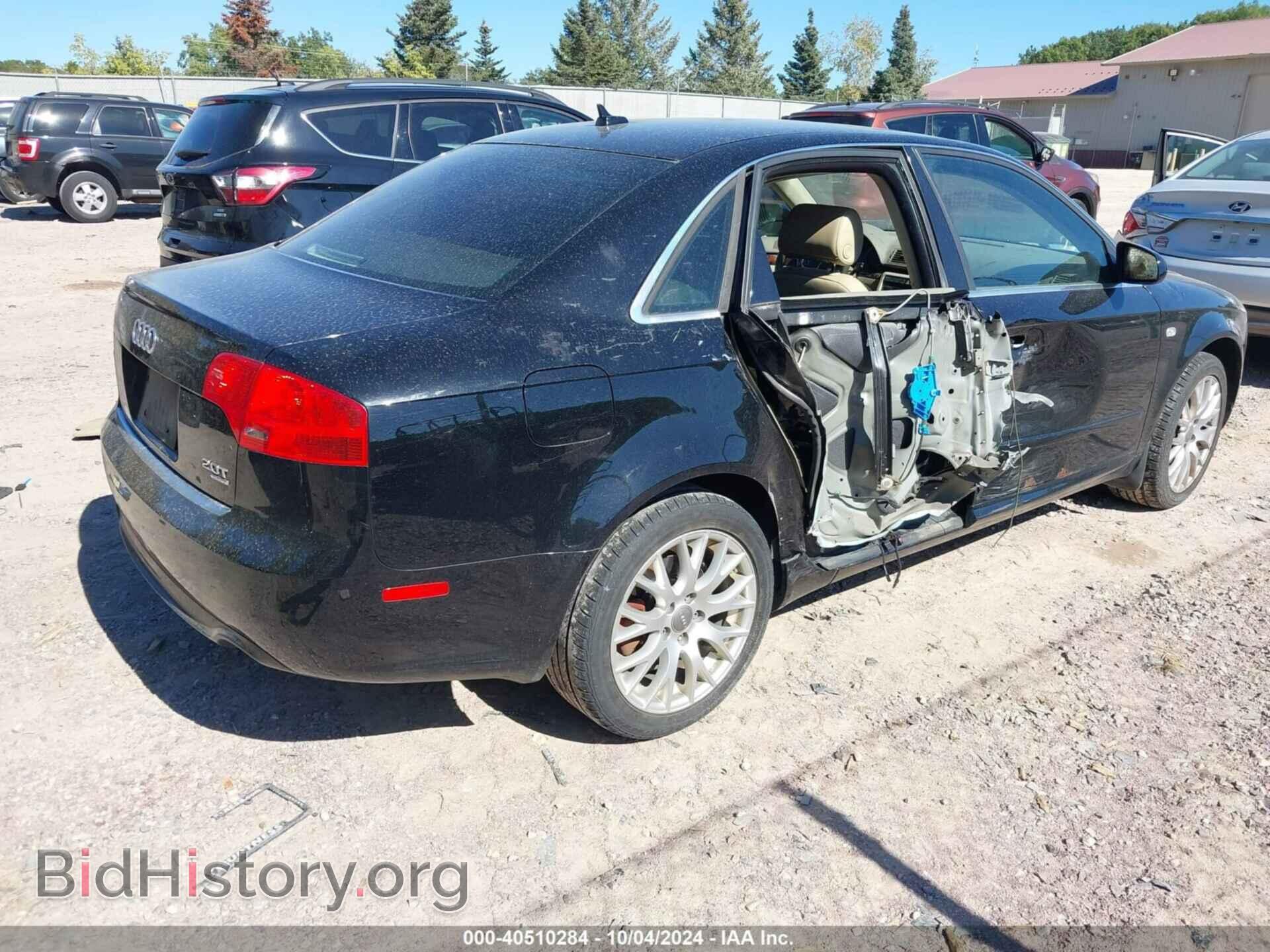 2008 AUDI A4 - VIN: WAUDF78E58A166350 - Фото 4